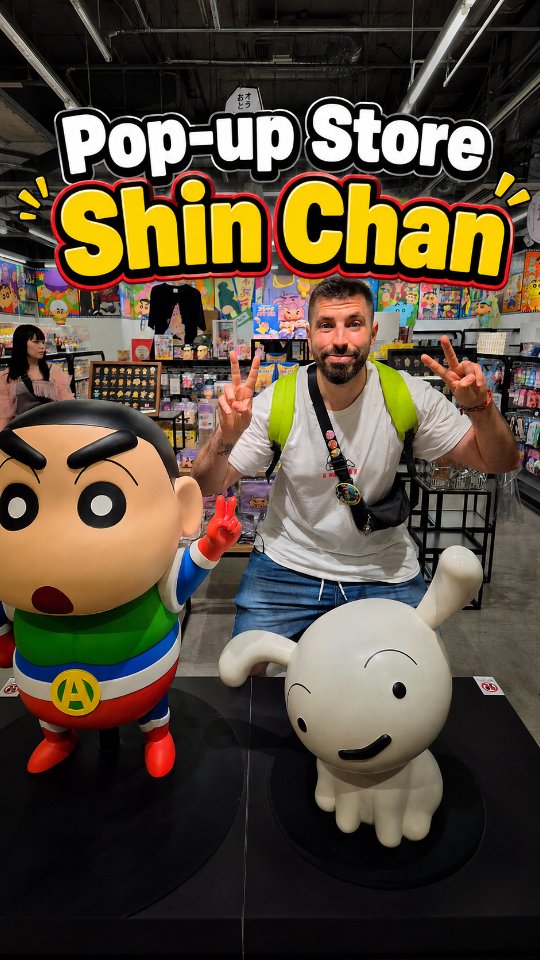 Shin Chan Cinema Parade Pop-Up Store in Japan