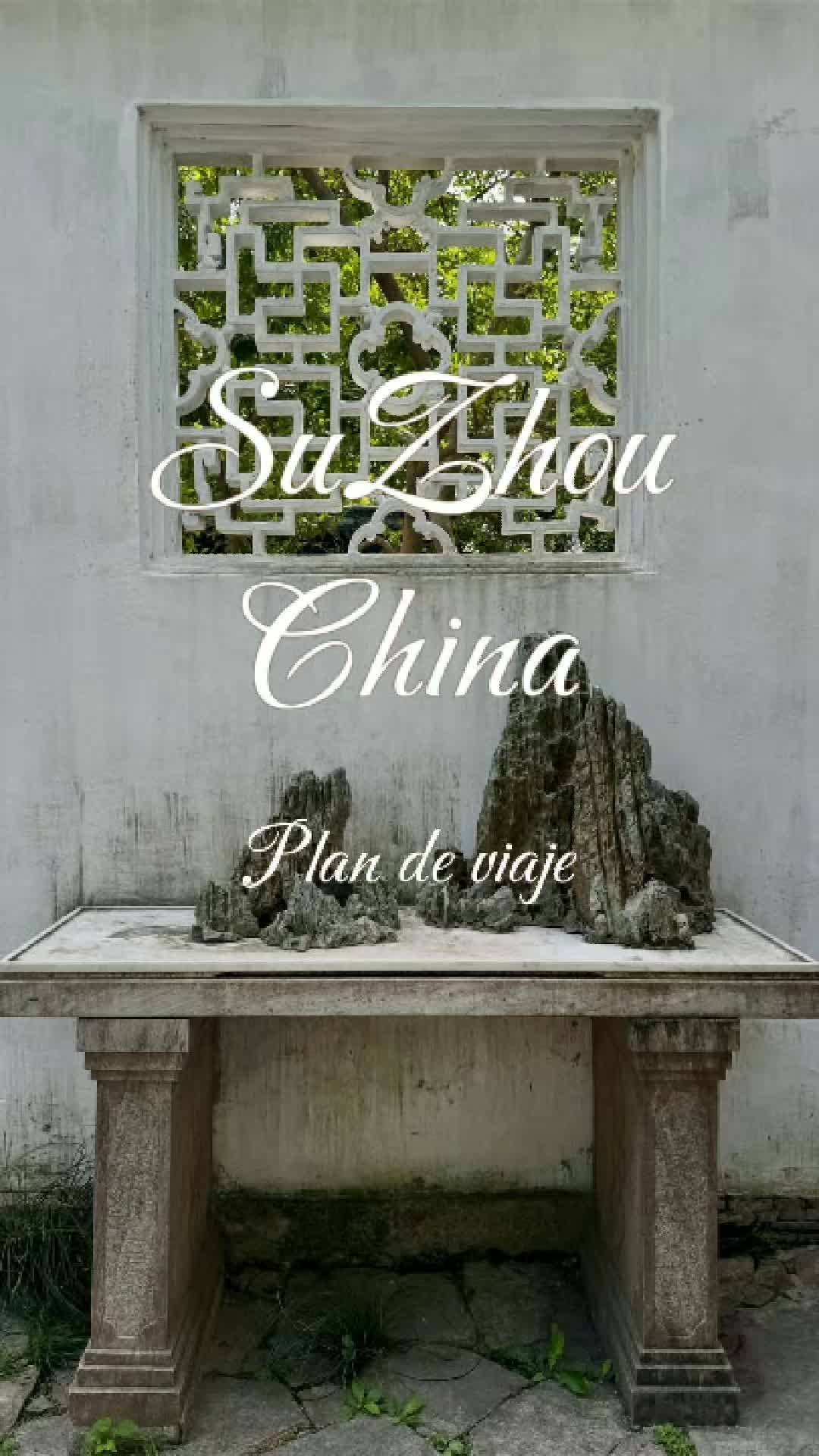 4 Landmarks in Su Zhou Shi
