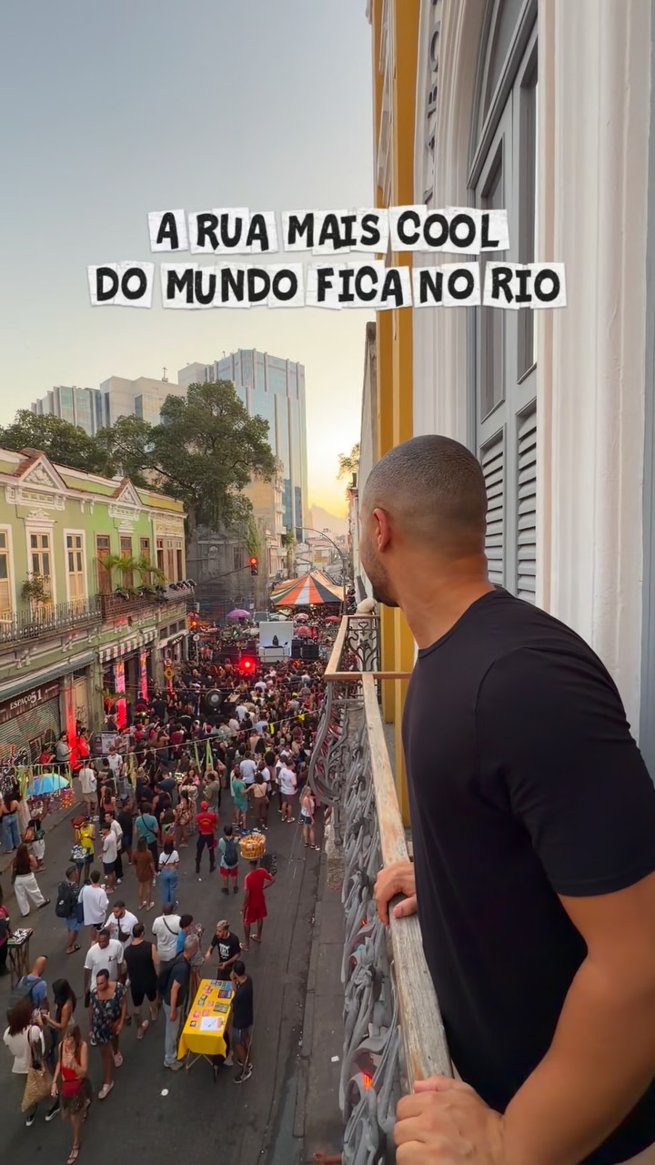 Rua Do Senado And Rio's Historic Center
