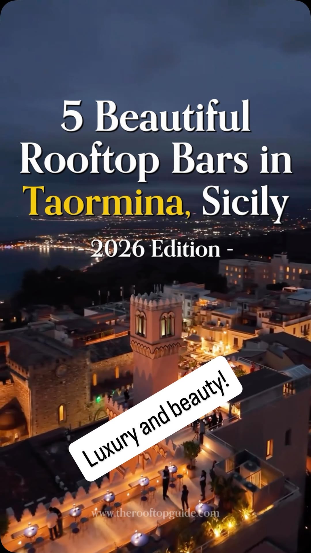 Four Taormina Rooftop Bars with Ocean Views