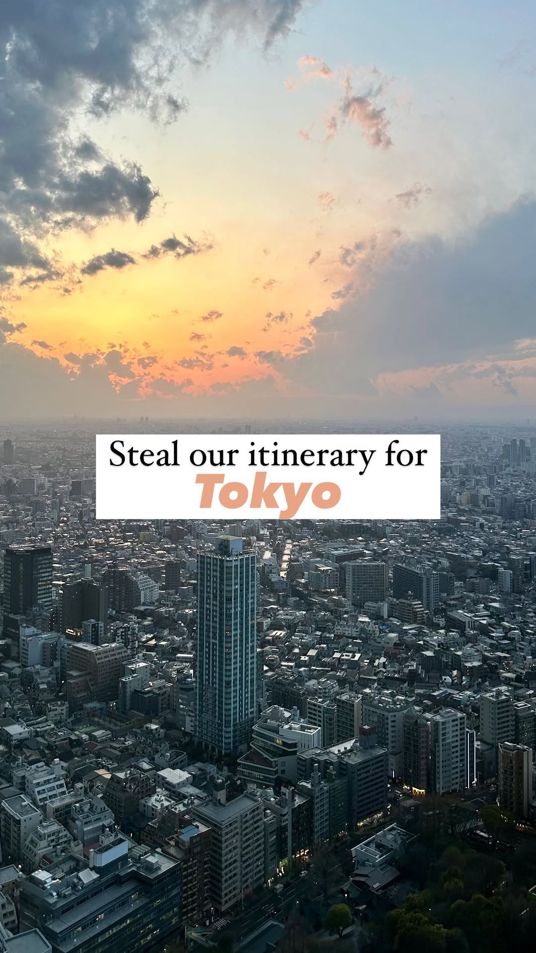 43 Places in Tokyo