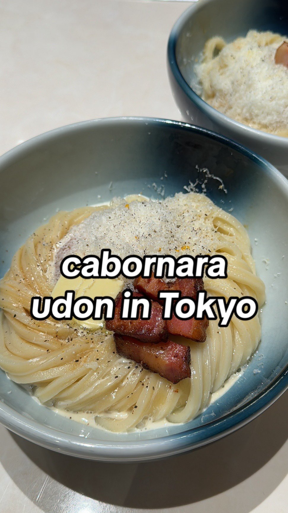 Tokyo's Edgy Spot For Carbonara Udon