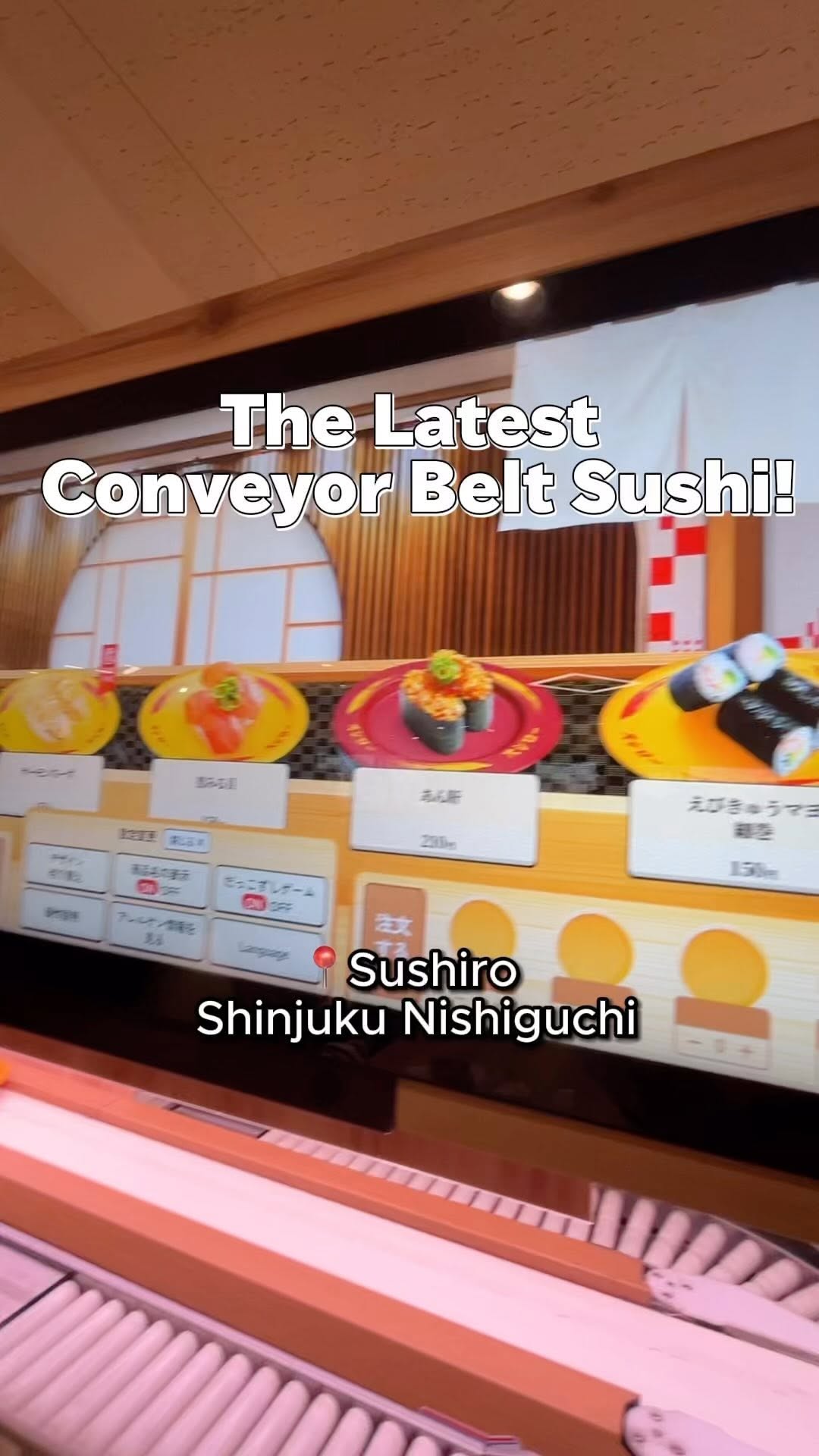 Sushiro Shinjuku Nishiguchi Conveyor Belt Sushi