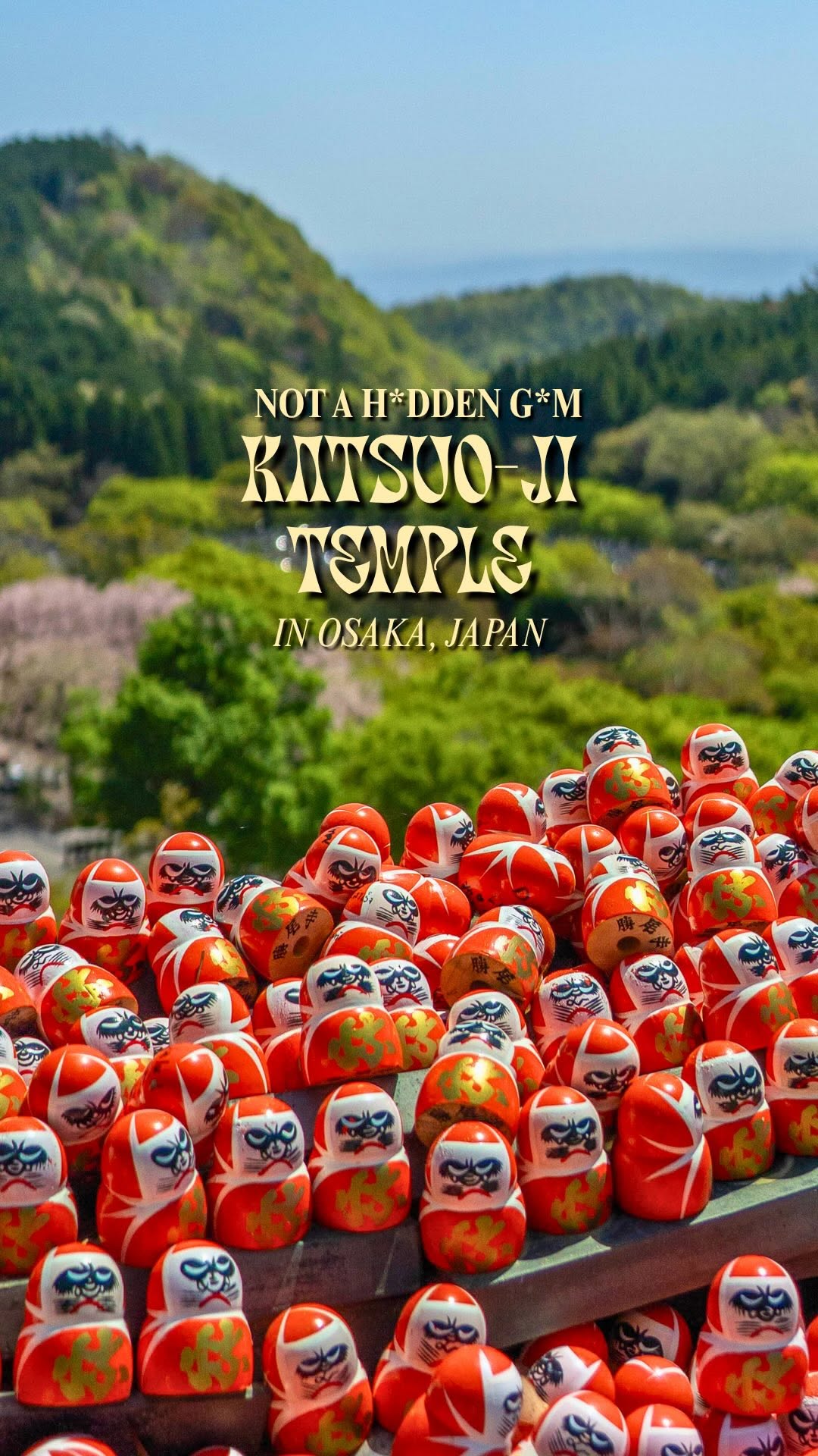 Katsuo-ji Temple Offers Peaceful Escape With Daruma Dolls