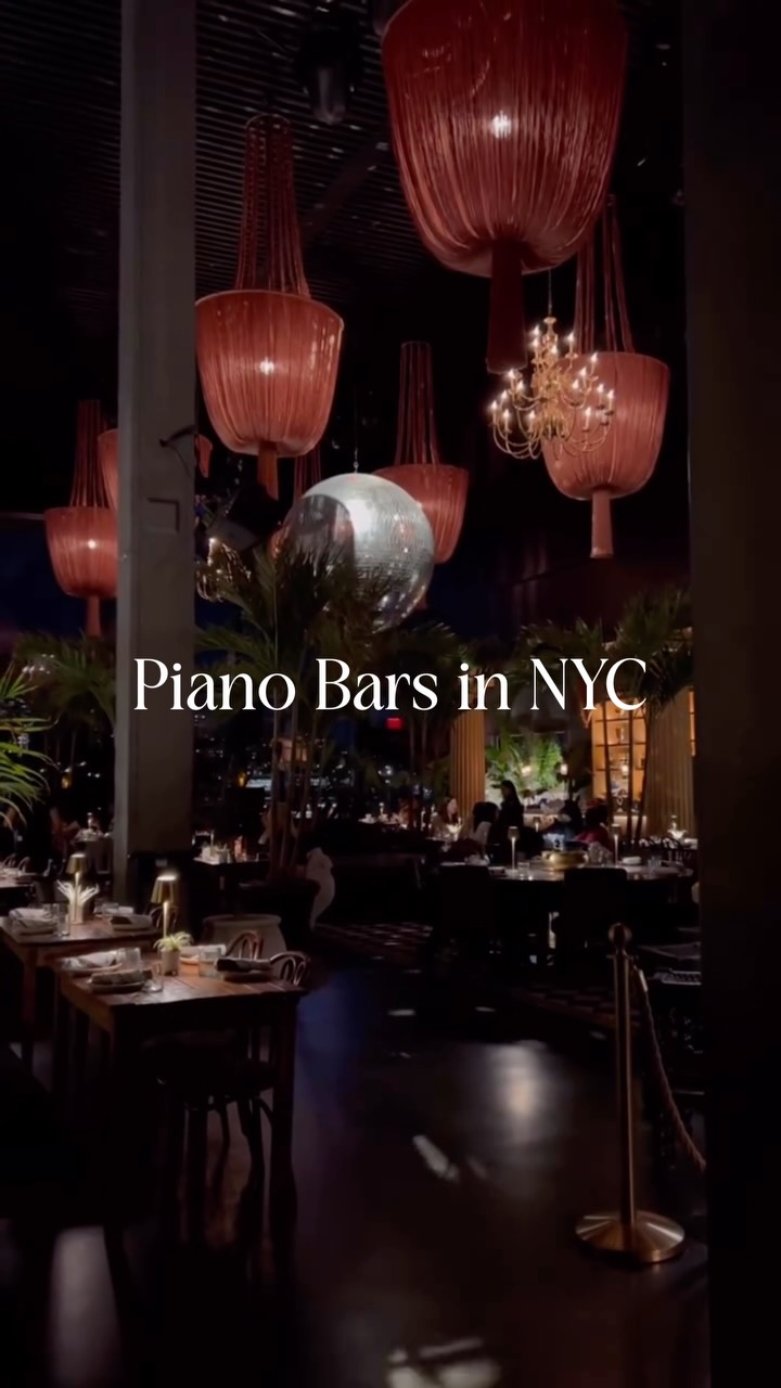New York City's Top Piano Bars For A Night Out