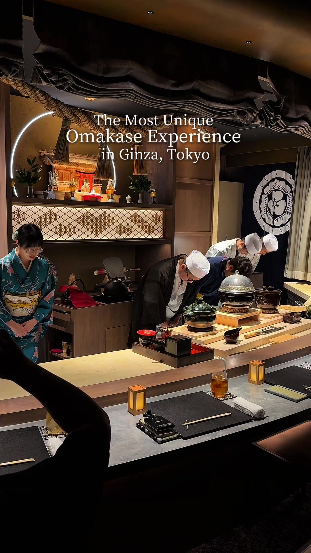 Ginza Okeya Offers Theatrical Omakase Dining