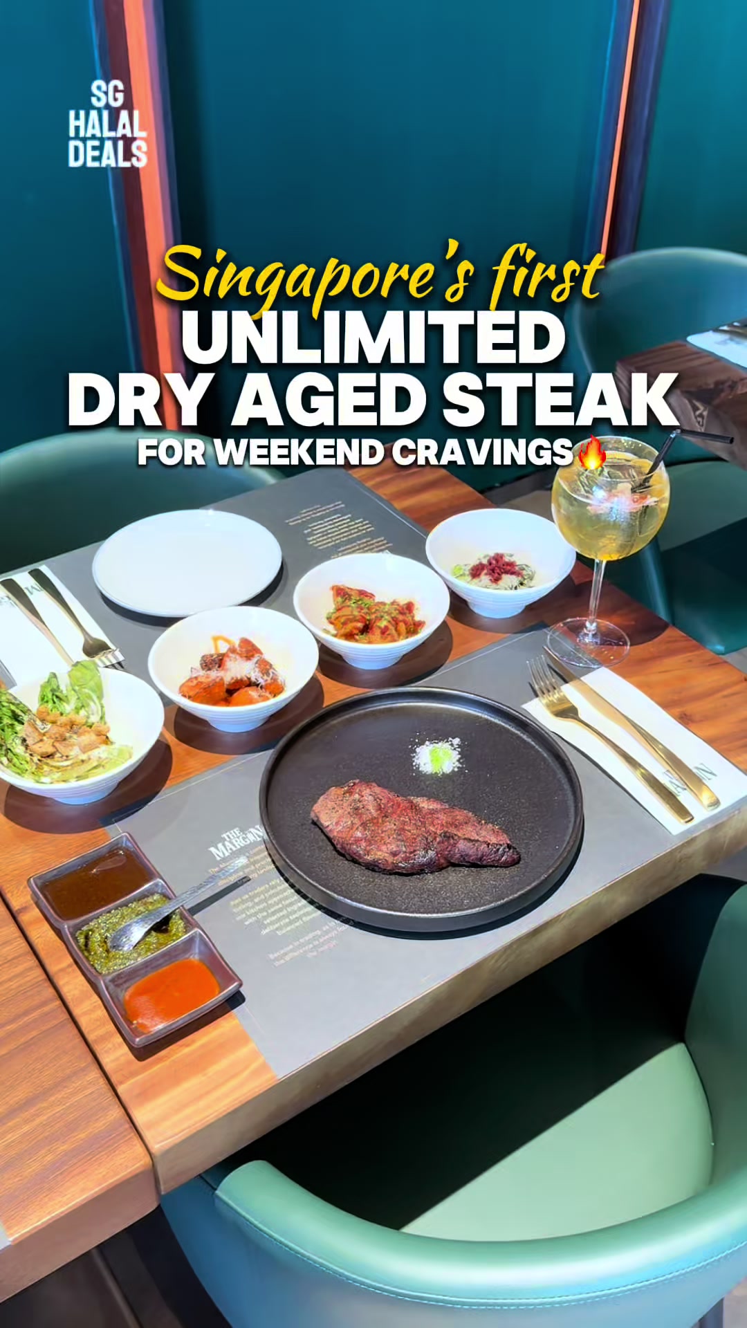 Singapore Restaurant Offers Unlimited Dry-Aged Steak Feast