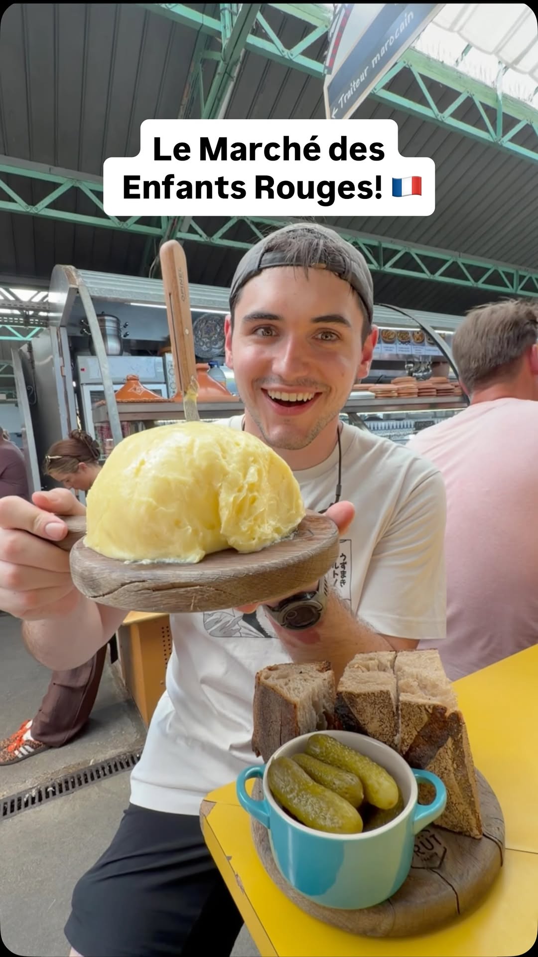 Parisian Food Markets And Restaurants