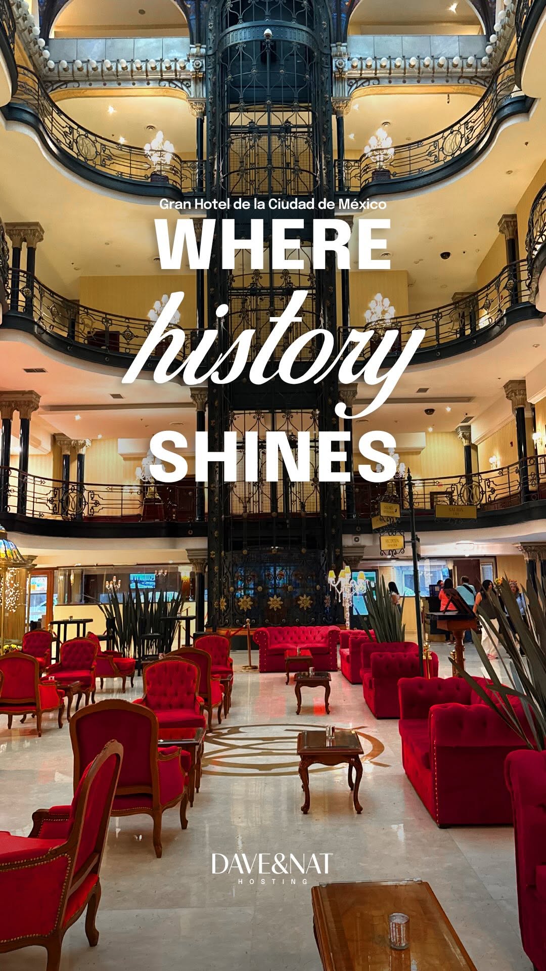 Grand Hotel Offers Timeless Elegance in Mexico City