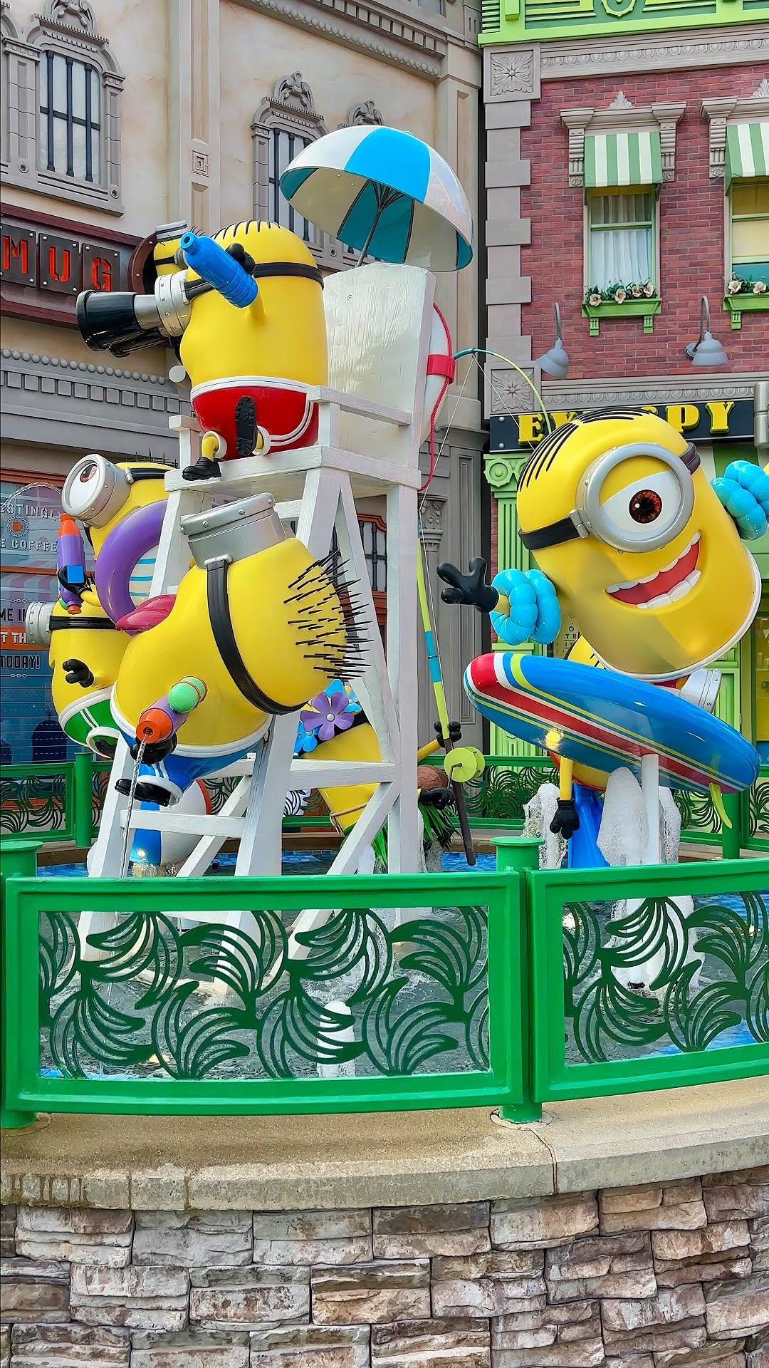 Minion Attractions at Universal Studios Singapore