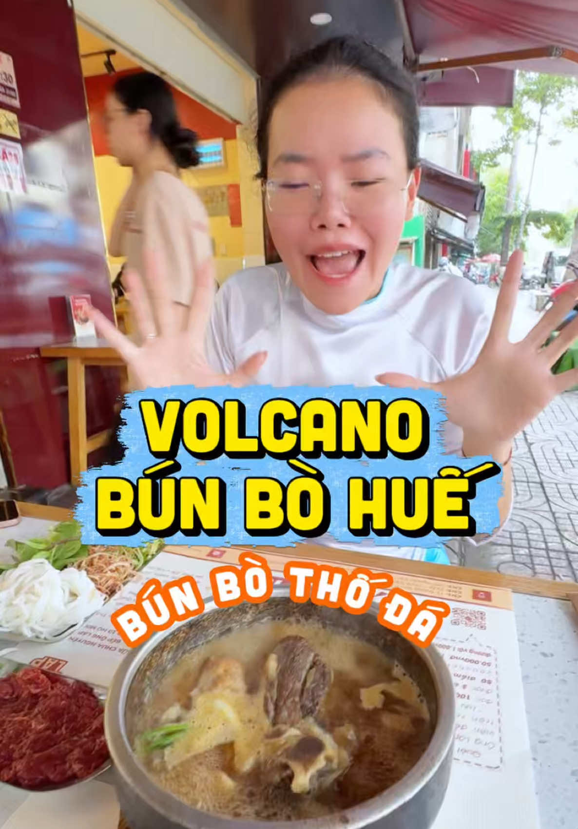 Volcano Beef Noodle Soup At Bếp Ông Lập