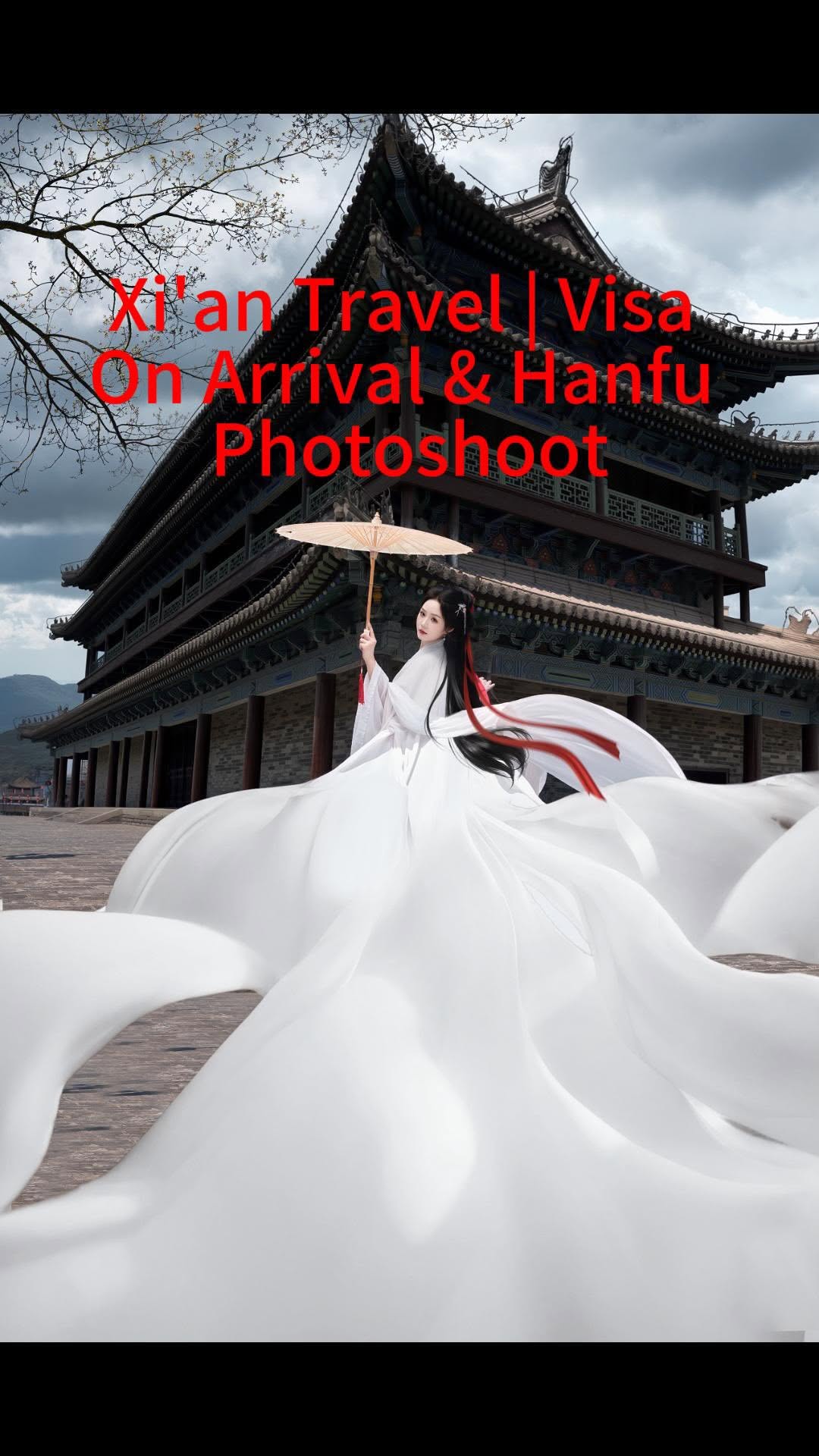 Hanfu Portraits on Ancient City Walls