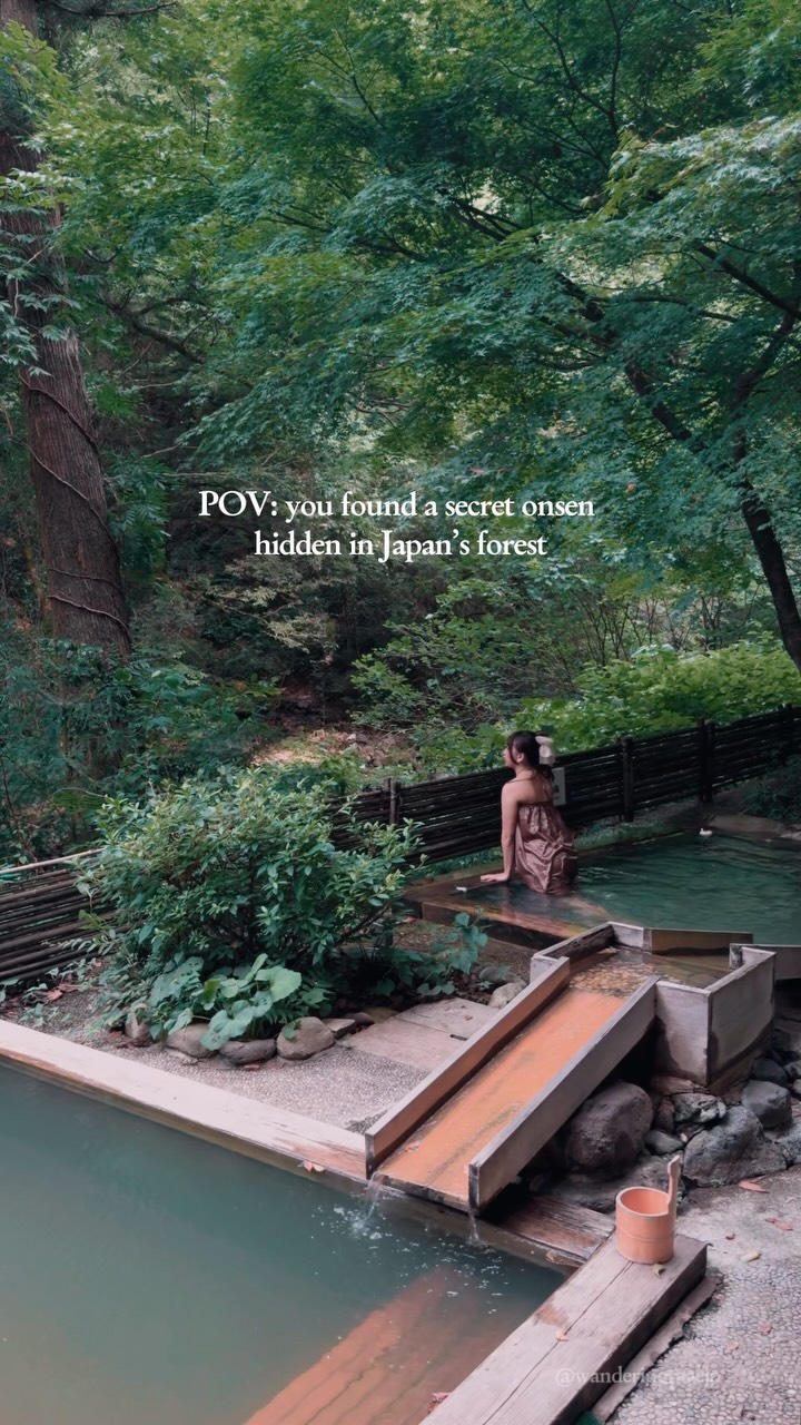 Hanatsubaki: A Secluded Japanese Forest Hot Spring