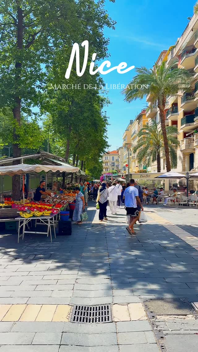 Nice's Libération Market: A Sunday Stroll