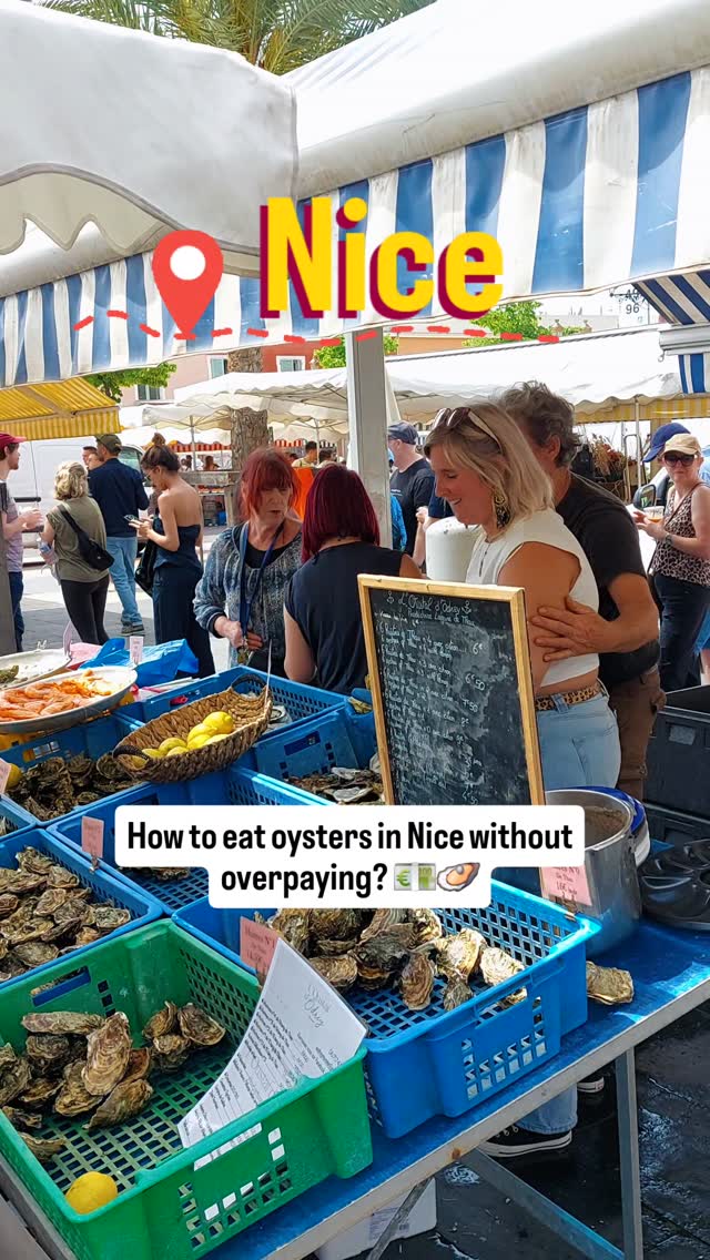 Cours Saleya Market's Oyster Pit Stop Guide