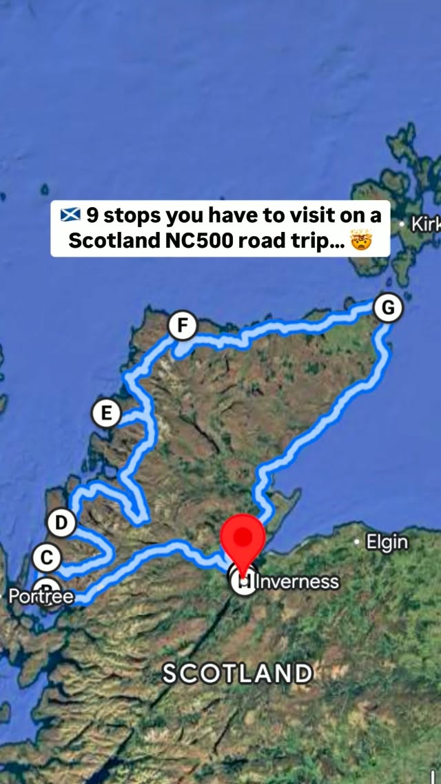 Stunning Scottish Highlands & Islands Road Trip Stops