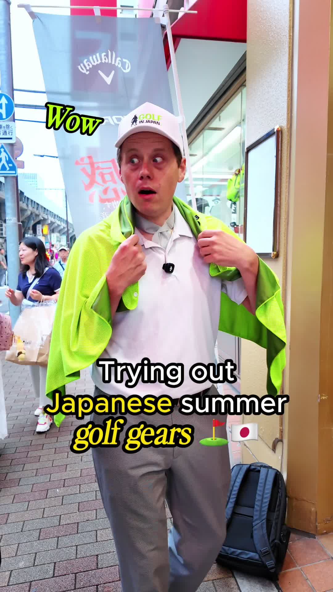 Japanese Summer Golf Gear For Staying Cool