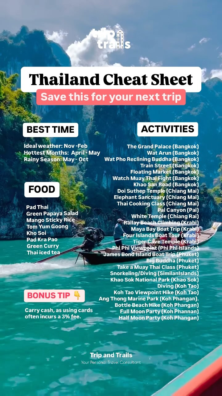 Thailand Travel Essentials: Top Attractions And Activities