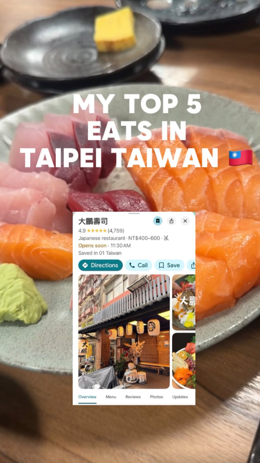 4 Restaurants in Taipei City