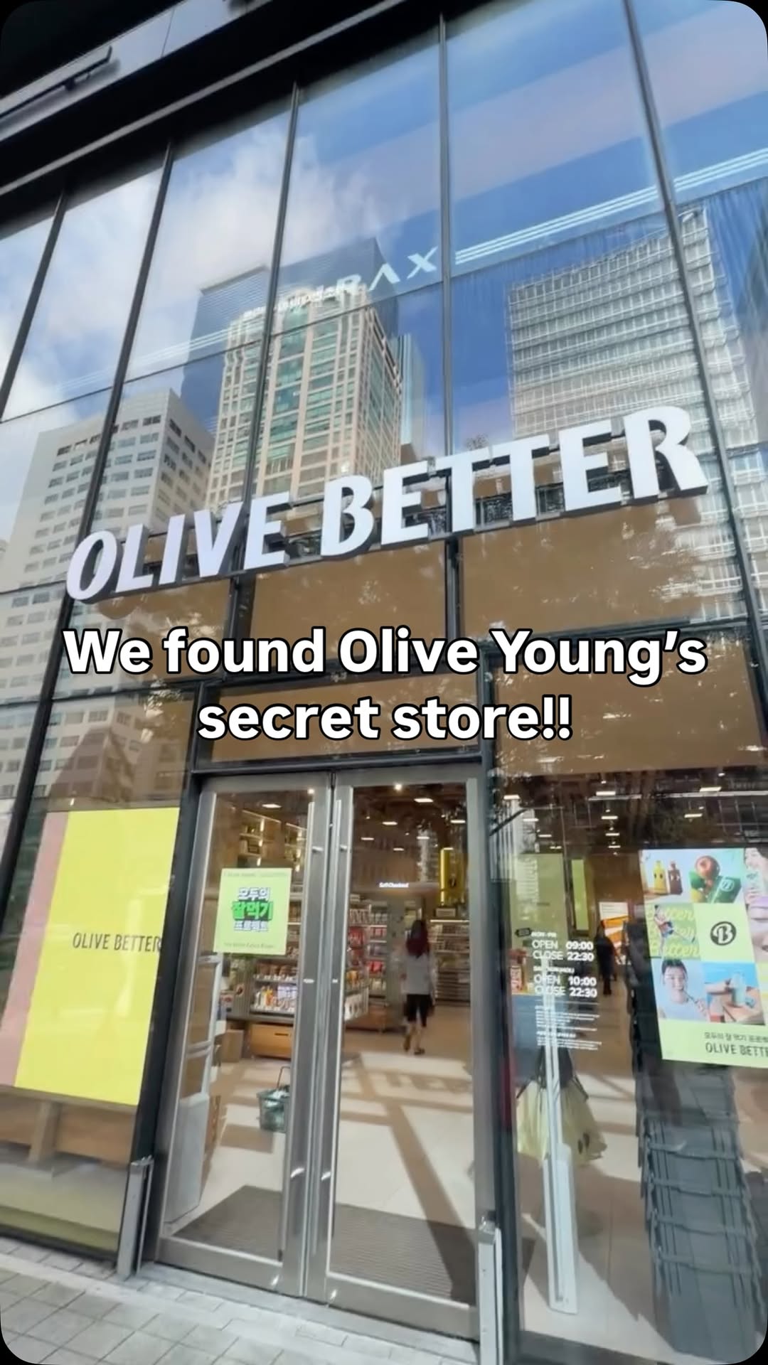 Olive Young Wellness Stores Open