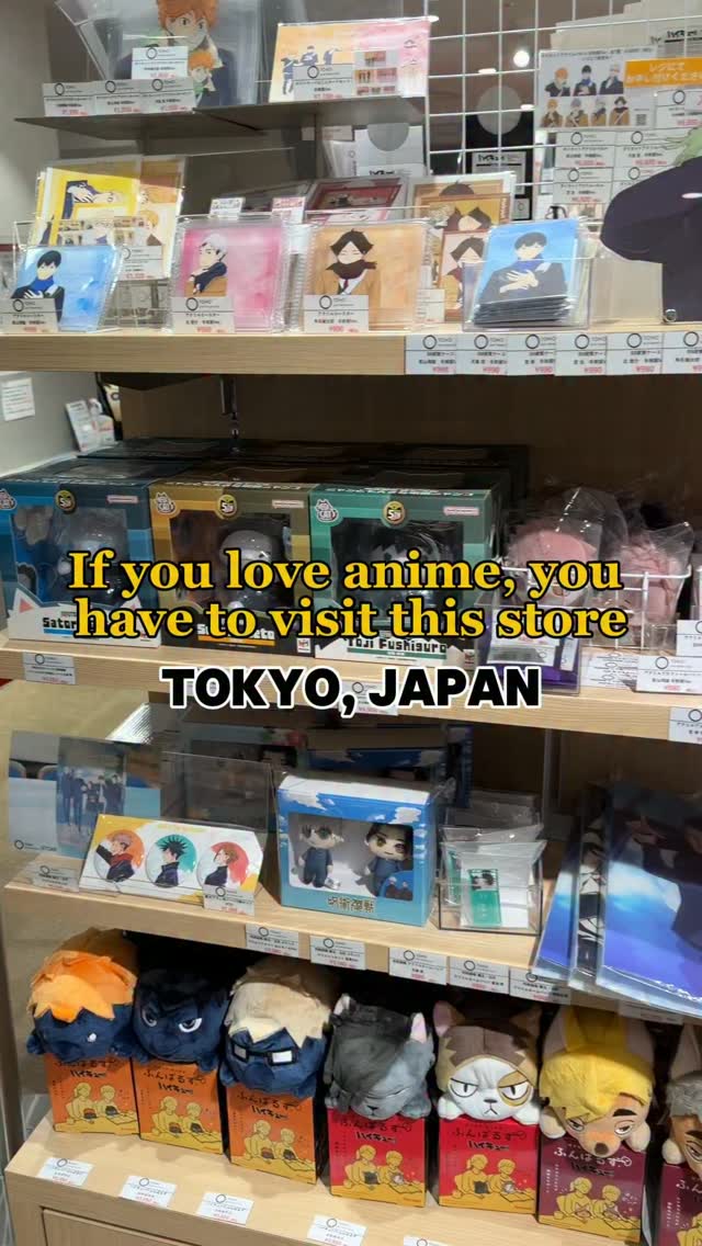 Tokyo Stores Feature Anime Merchandise Hauls