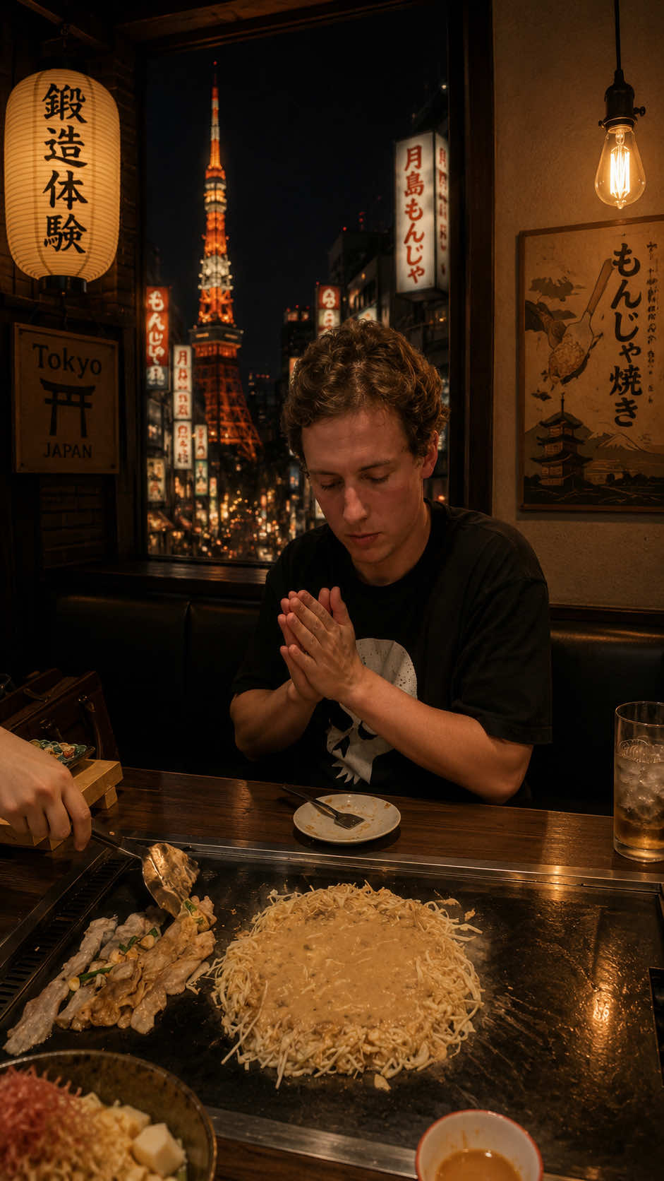 Tokyo Monja Club Serves Addictive Specialty Dish