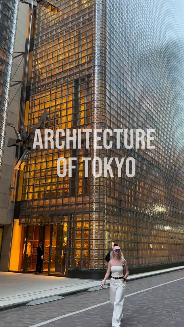 Unique Architecture of Tokyo Landmarks and Luxury Stores