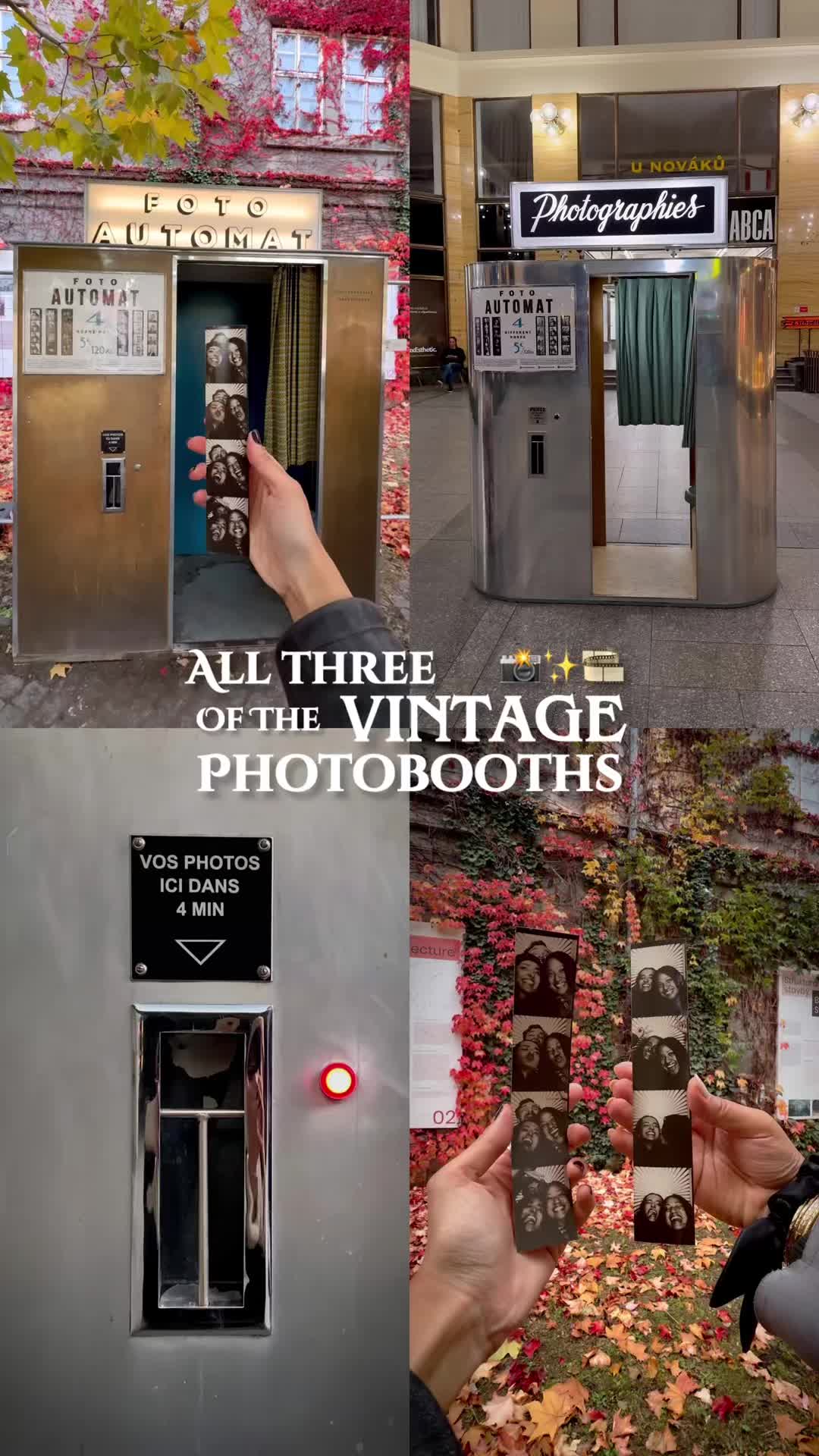 Prague's Vintage Photobooth Experiences