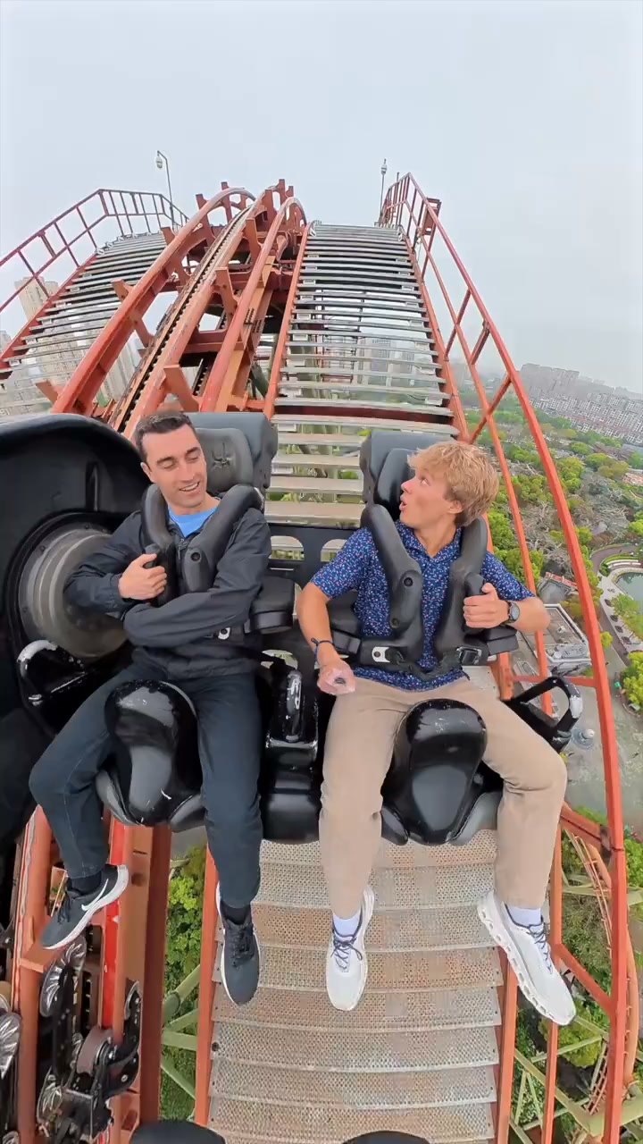 Roller Coaster Featuring 4D Seating At China Dinosaurs Park