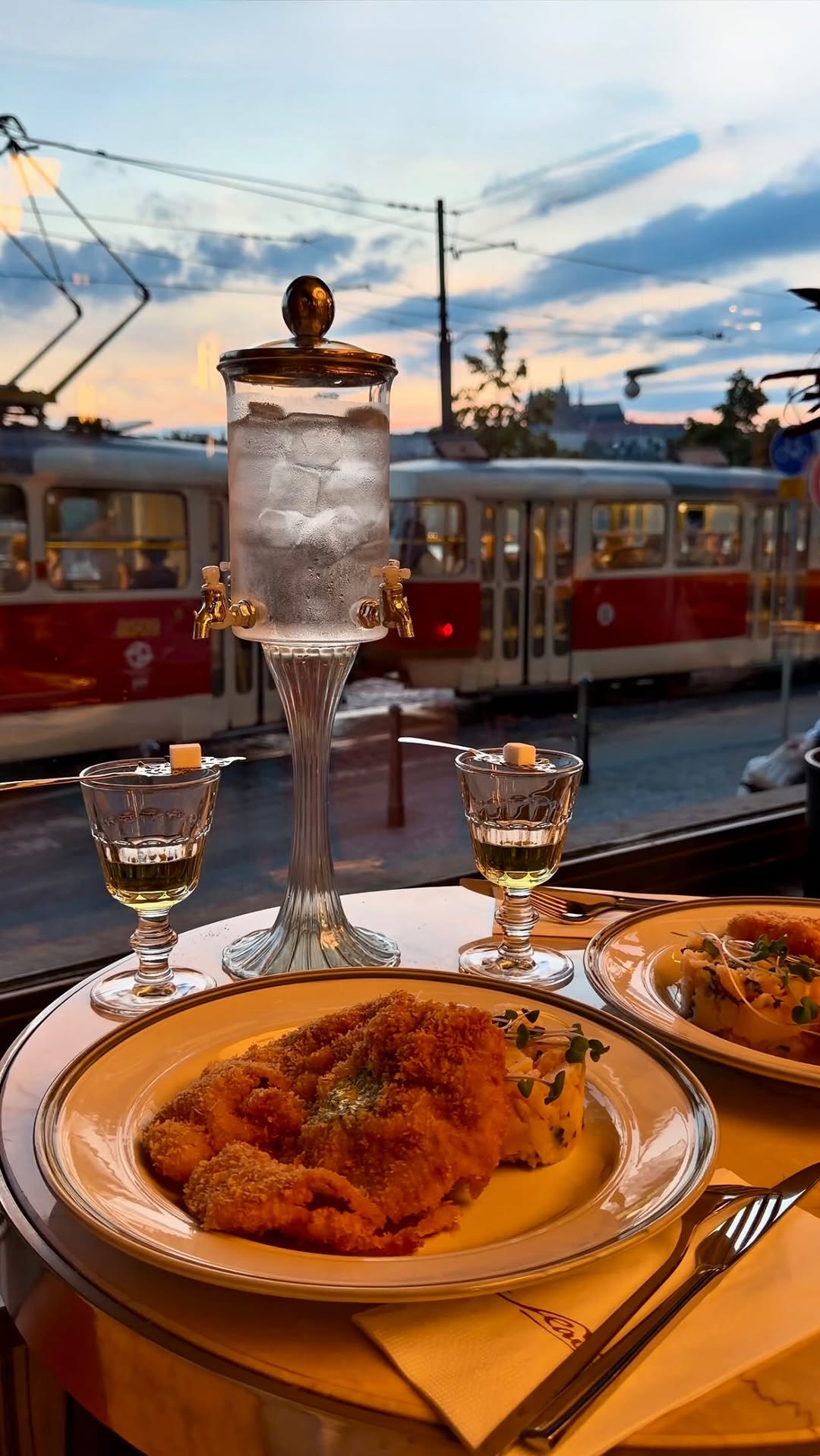 Café Slavia in Prague