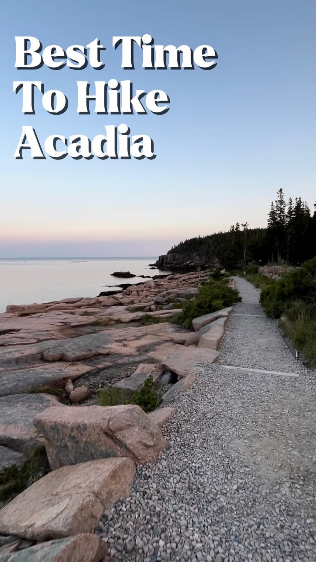 Acadia National Park's Ocean Path Trail