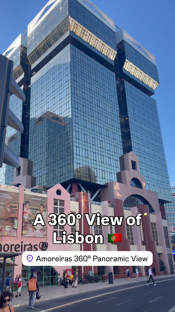 Amoreiras Panoramic View: Lisbon's Best City Views