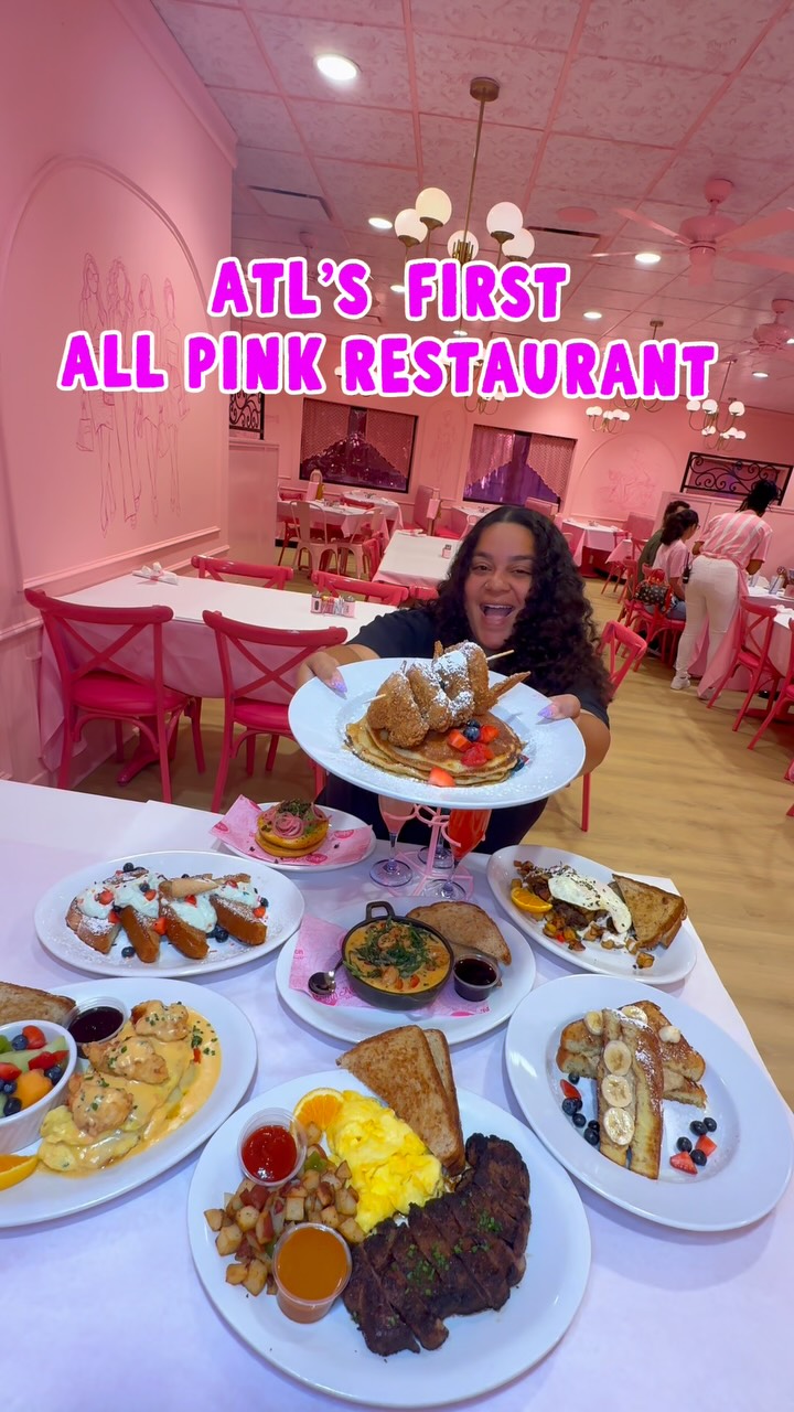 All-Pink Dining Experience at High Noon Brunchery