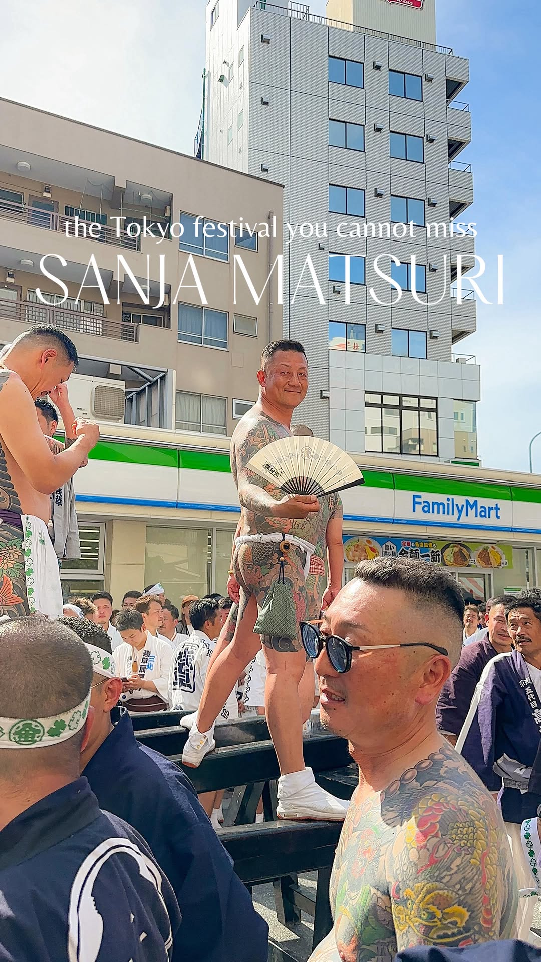 Tokyo's Sanja Matsuri Festival in Asakusa