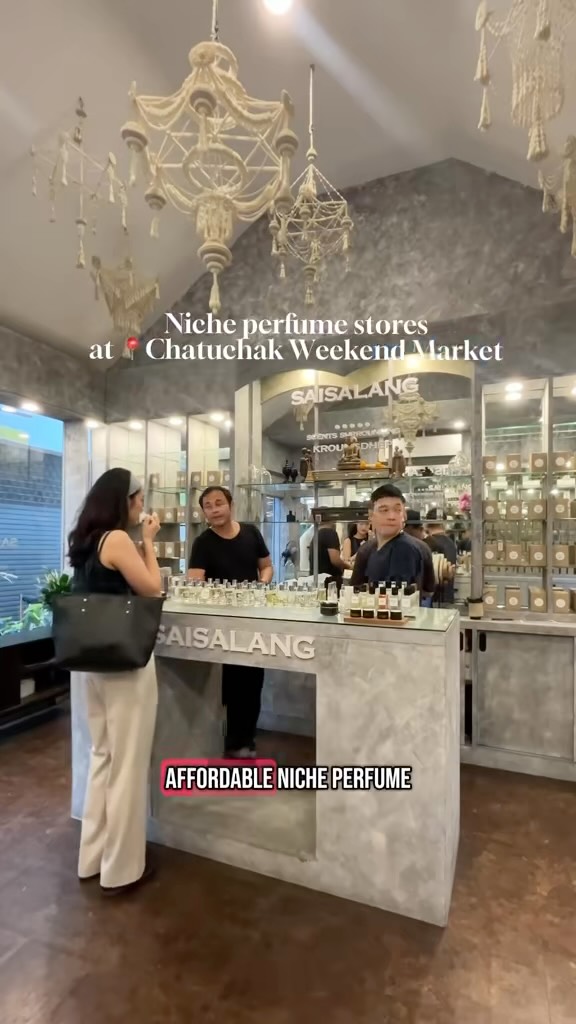 Bangkok's Chatuchak Market Perfume Shops