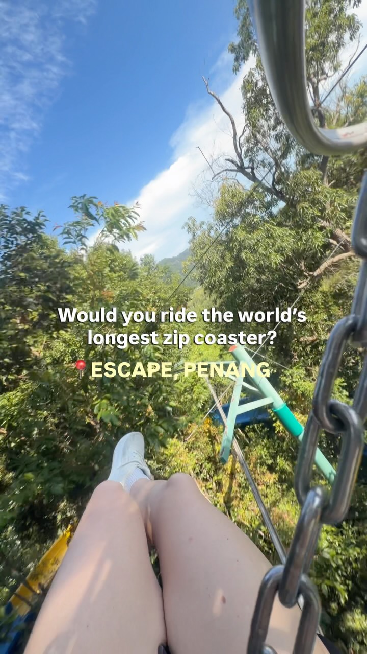 Penang Attraction: Experience The Longest Zip Coaster