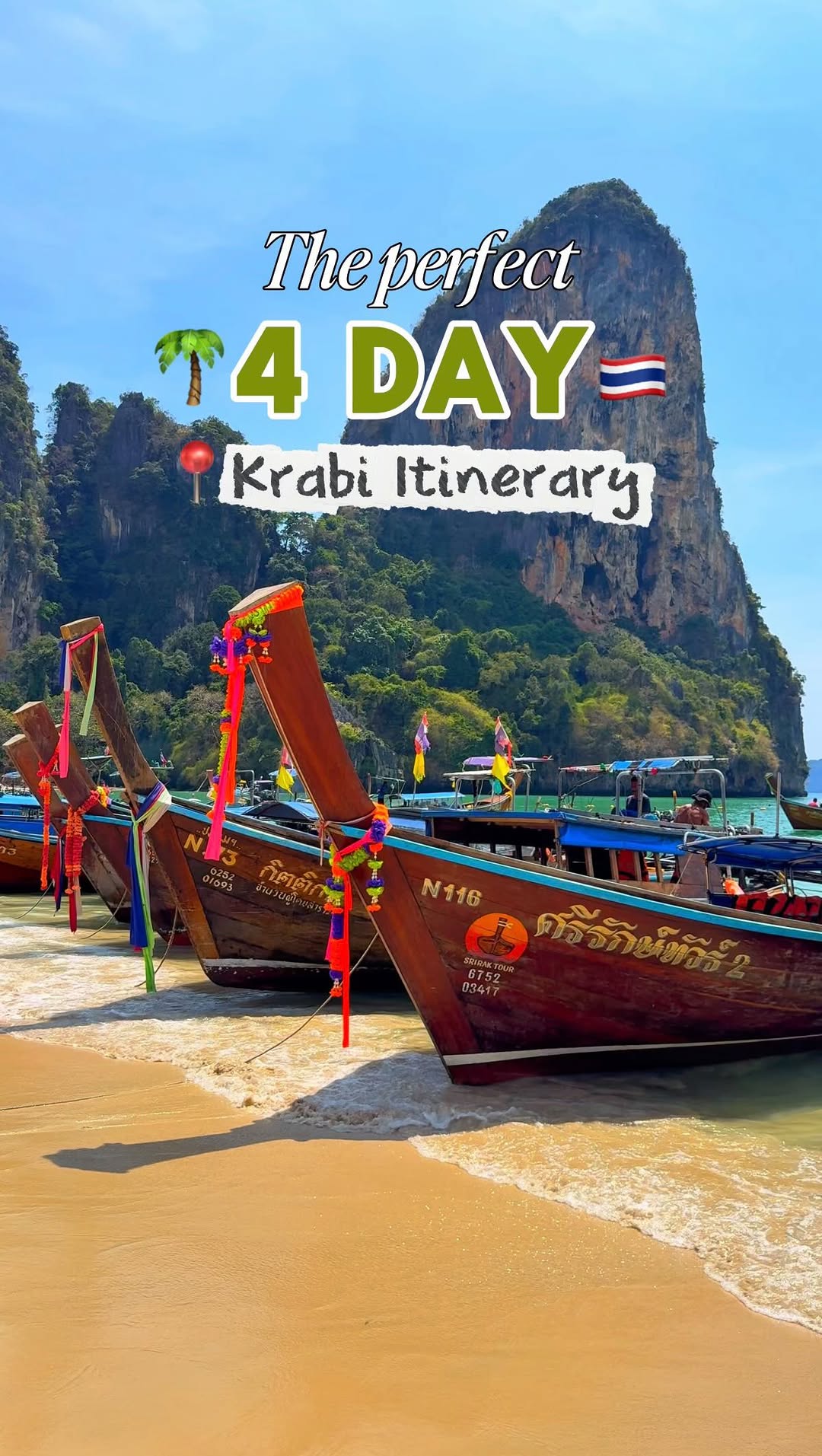 Krabi Itinerary: Beaches, Temples, and Markets