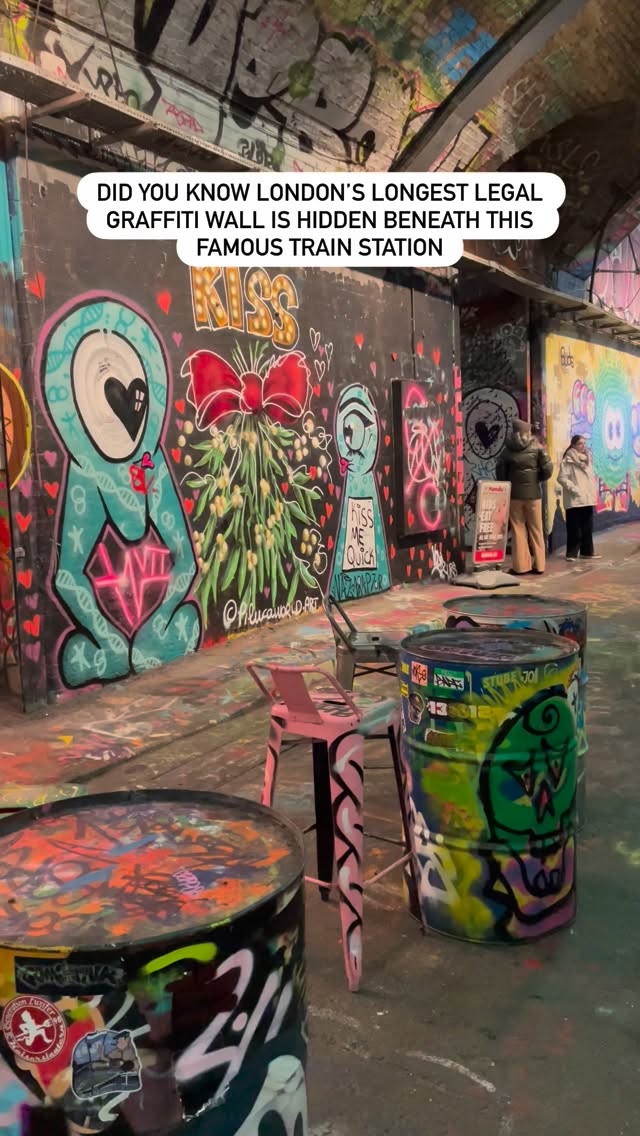 London's Vibrant Underground Graffiti Hub