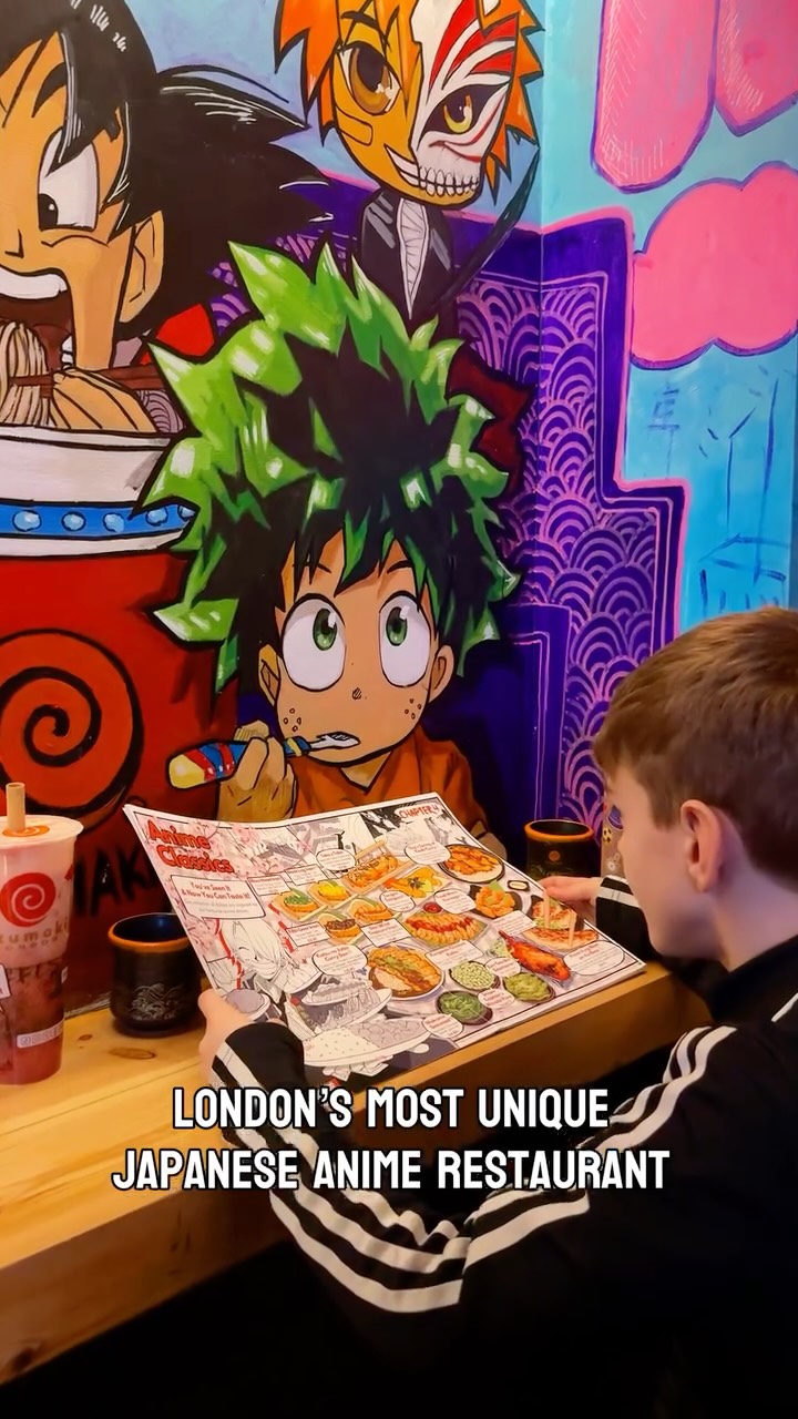 Anime-Themed Restaurant And Gift Shop