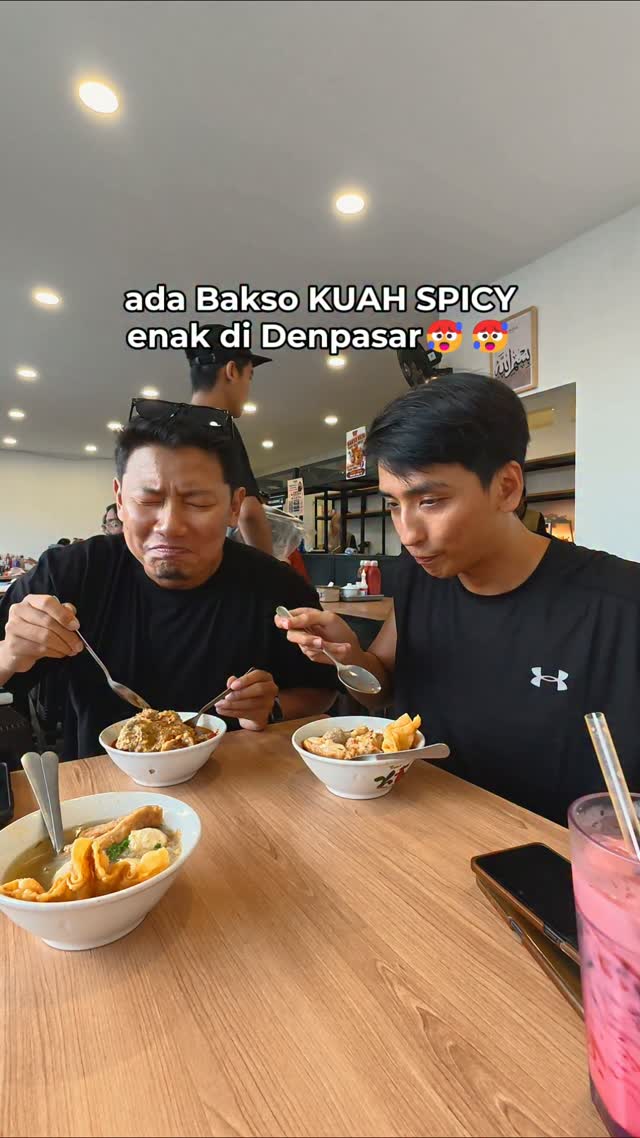 Spicy Bakso Soup Near Taman Pancing