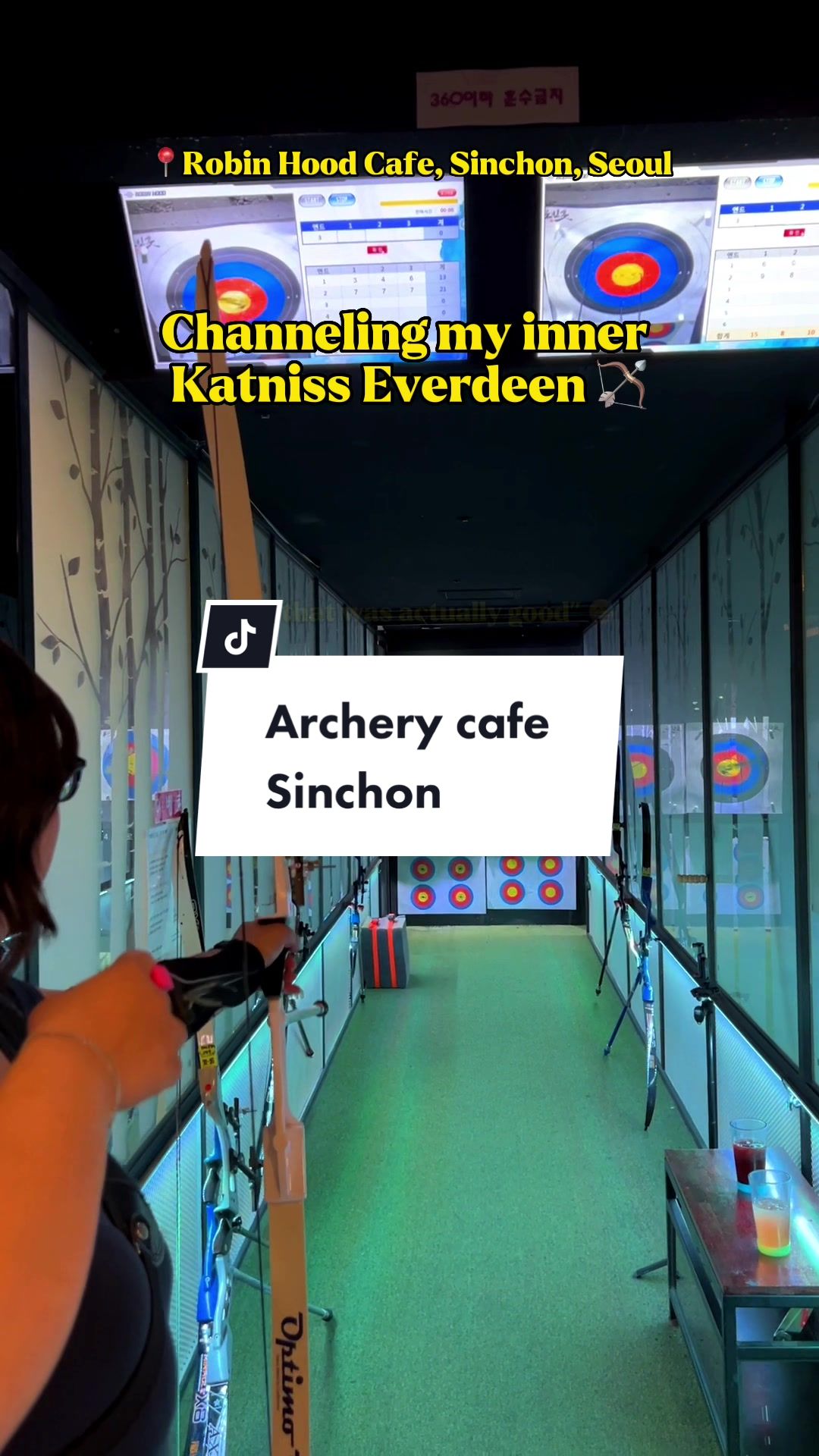 Robin Hood Archery Cafe In Sinchon