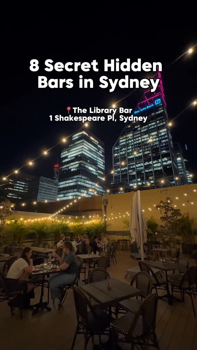 Sydney's Secret Bars for Drinks