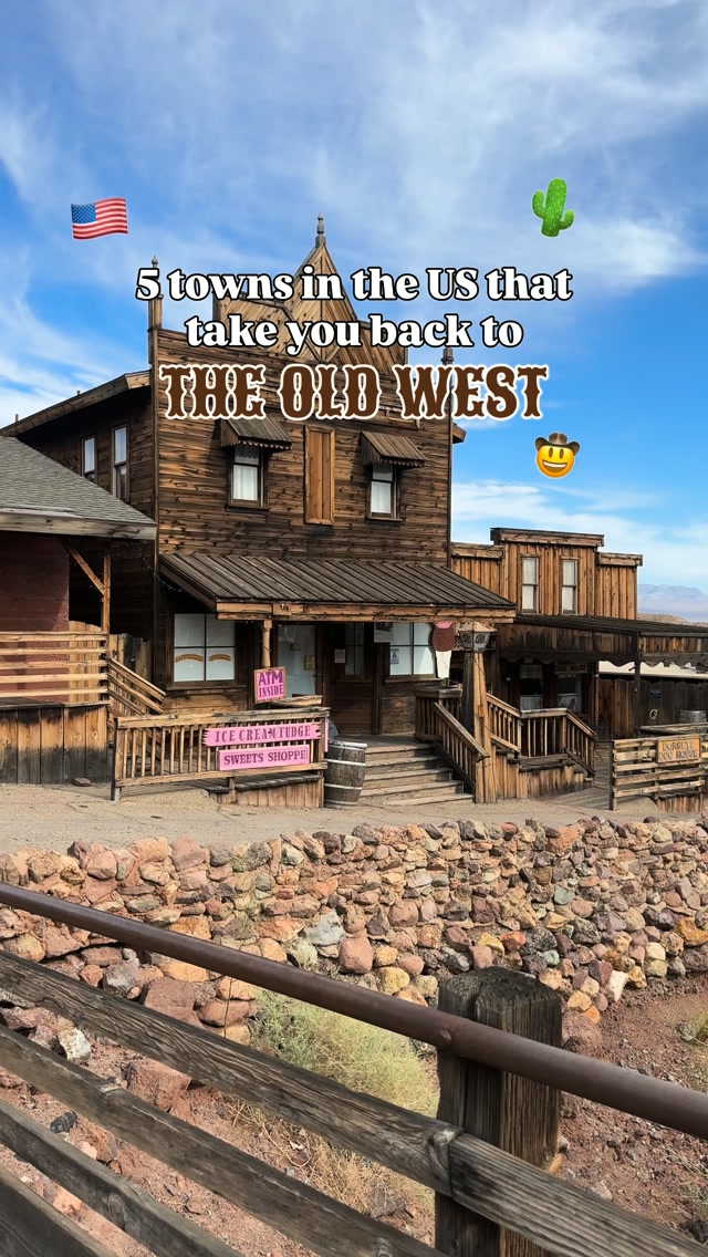 Old West Towns Preserving Historical Charm