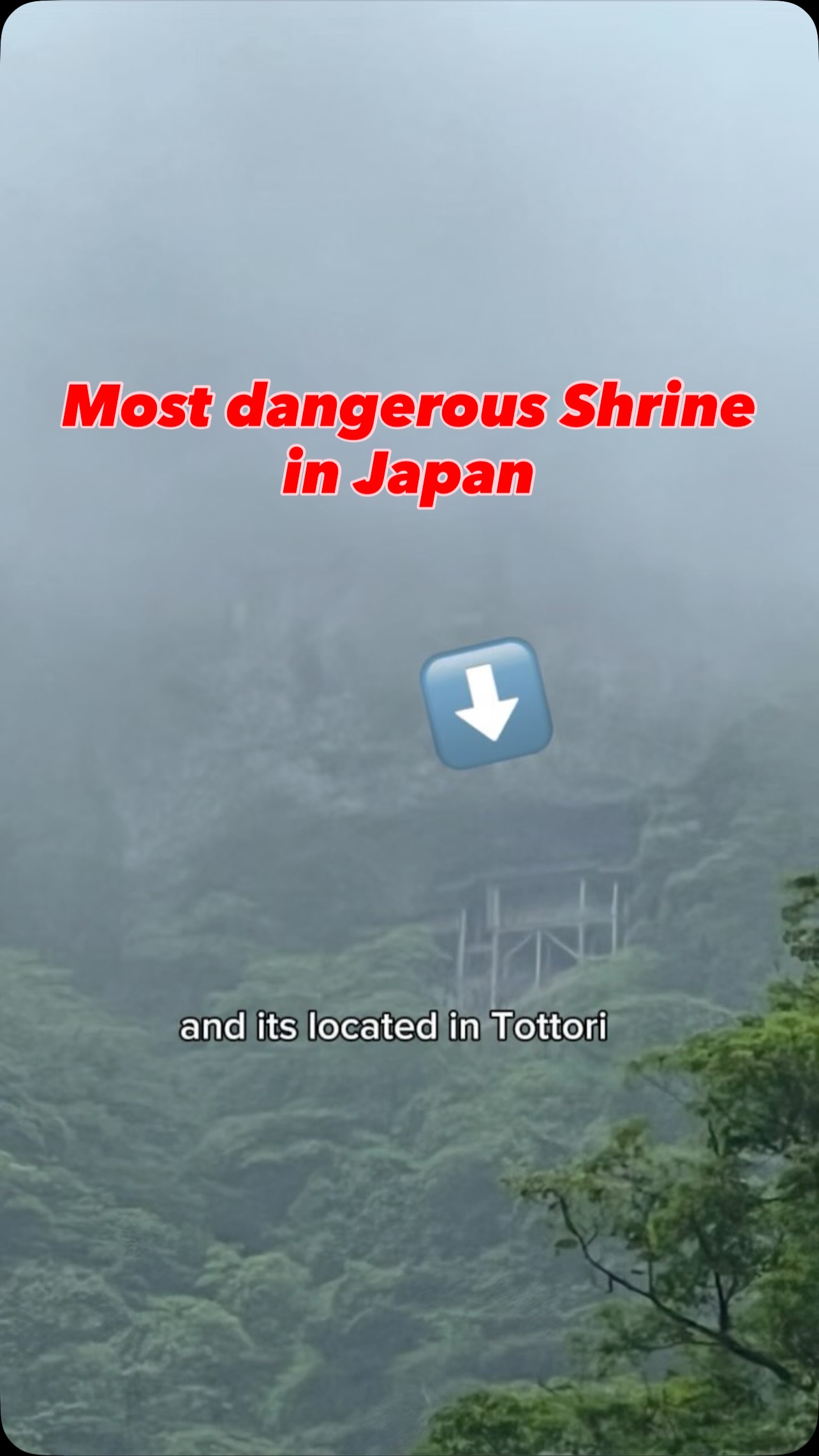 Mount Mitoku and Nageiredo's Cliffside Shrine