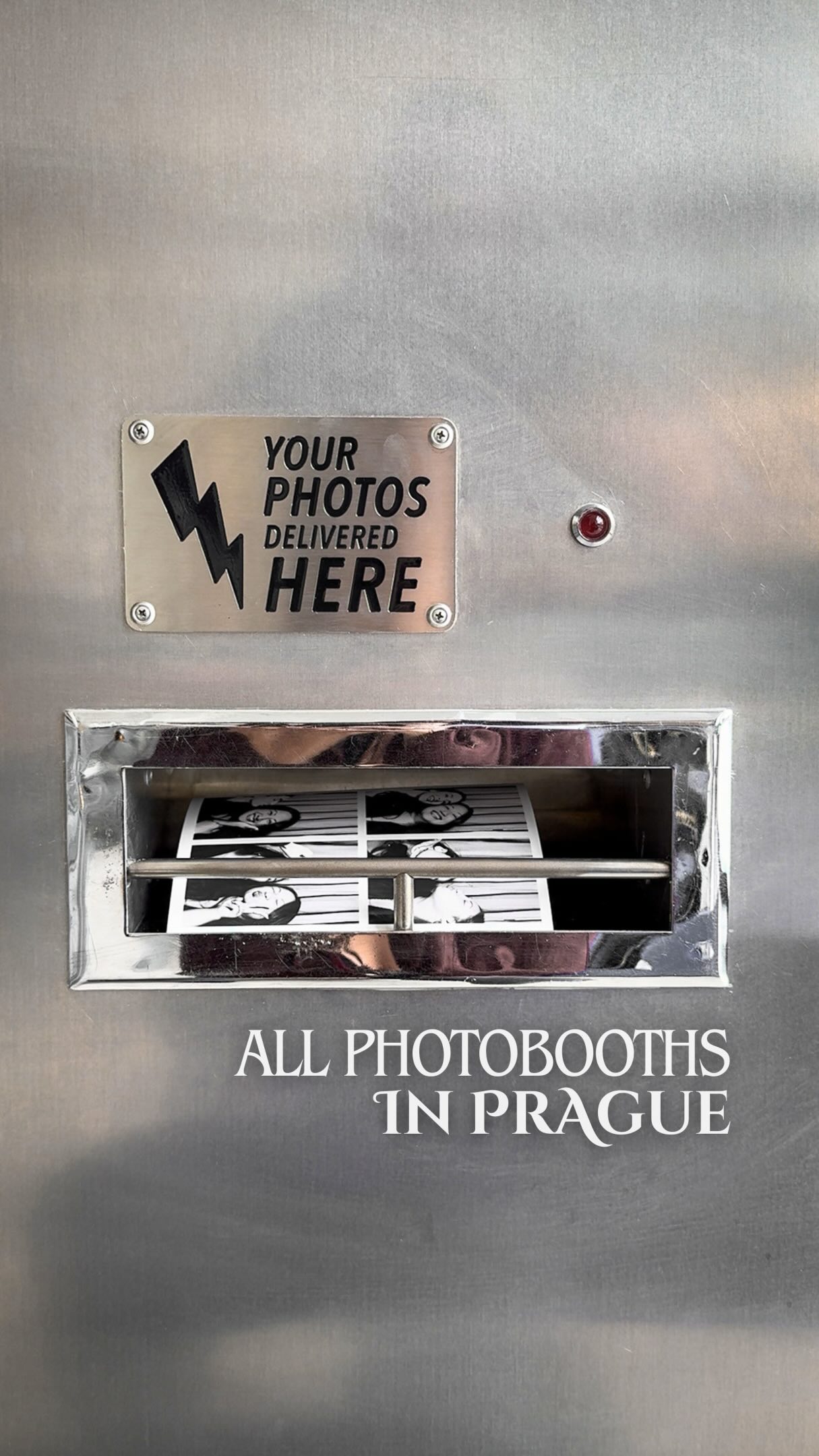 Prague's Vintage Photobooths For Capturing Memories