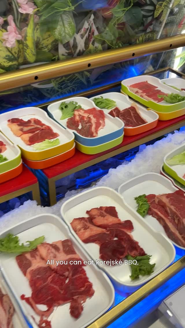 Self-Grill Korean BBQ and Sushi in Prague