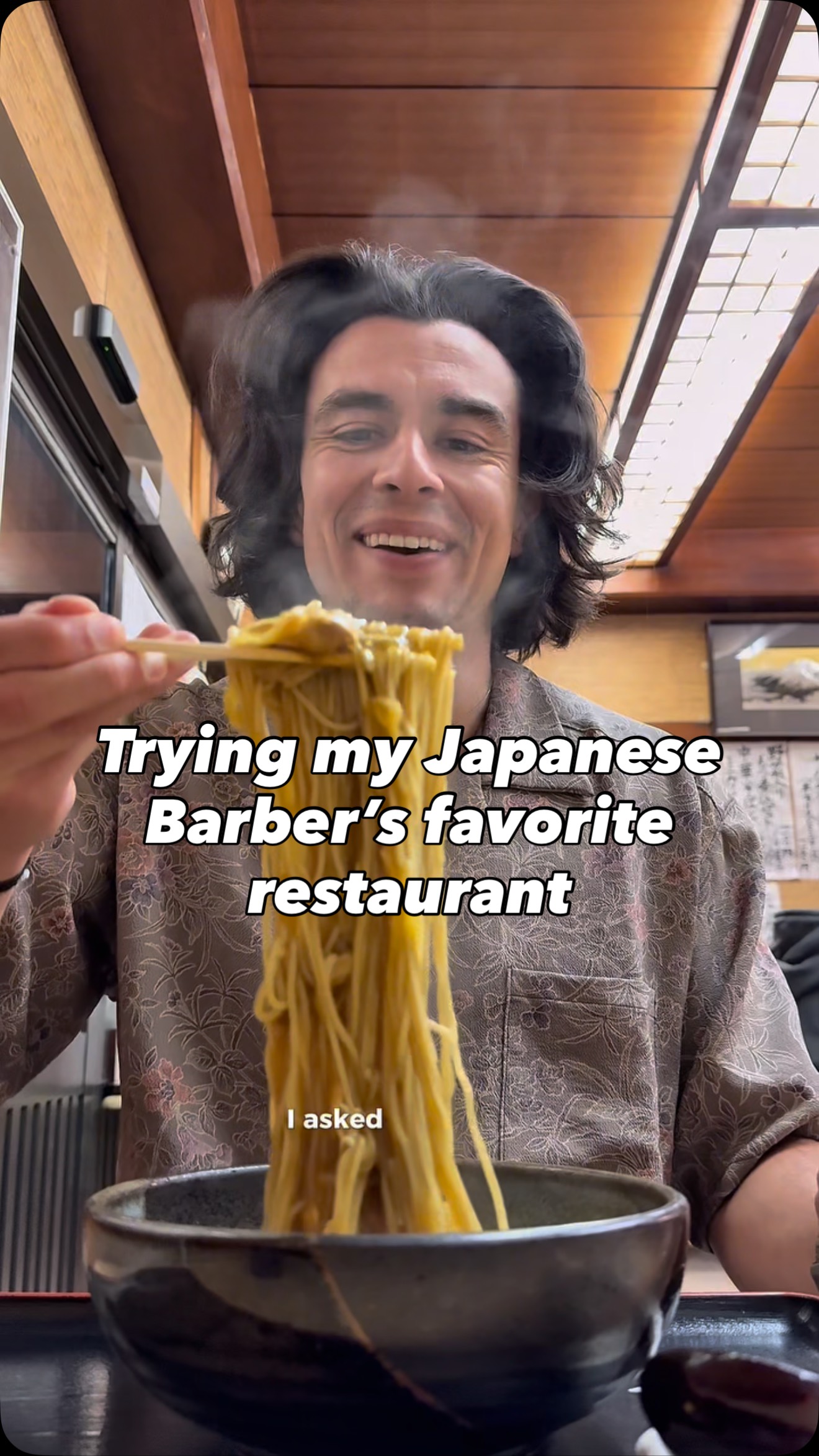 Authentic Soba Shop Recommendation in Tokyo
