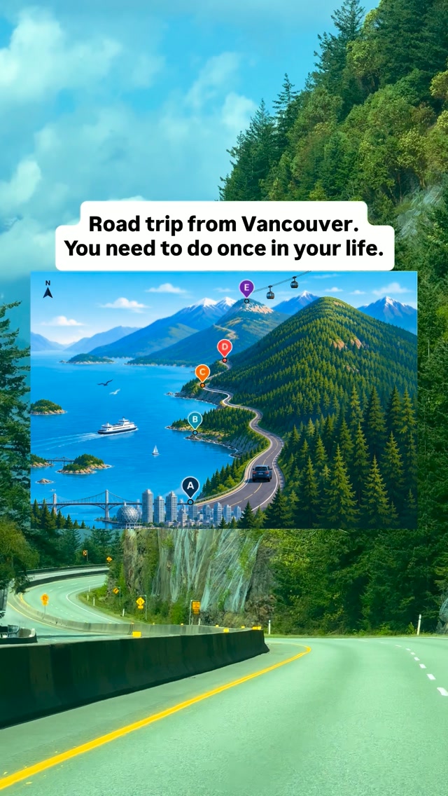 Scenic Road Trip Highlights Sea to Sky Highway Stops