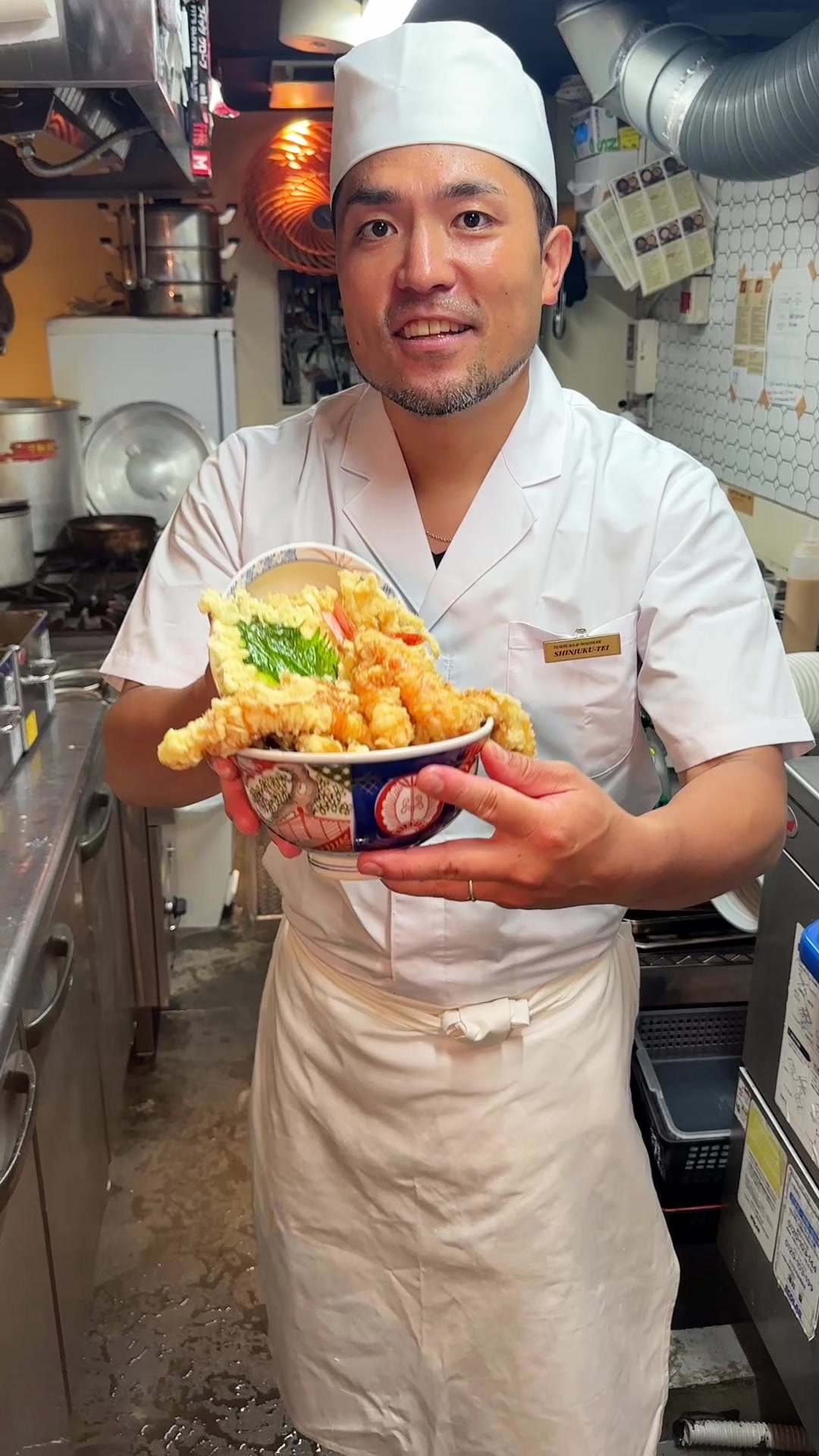 Halal Tempura Noodles With Prayer Room In Tokyo