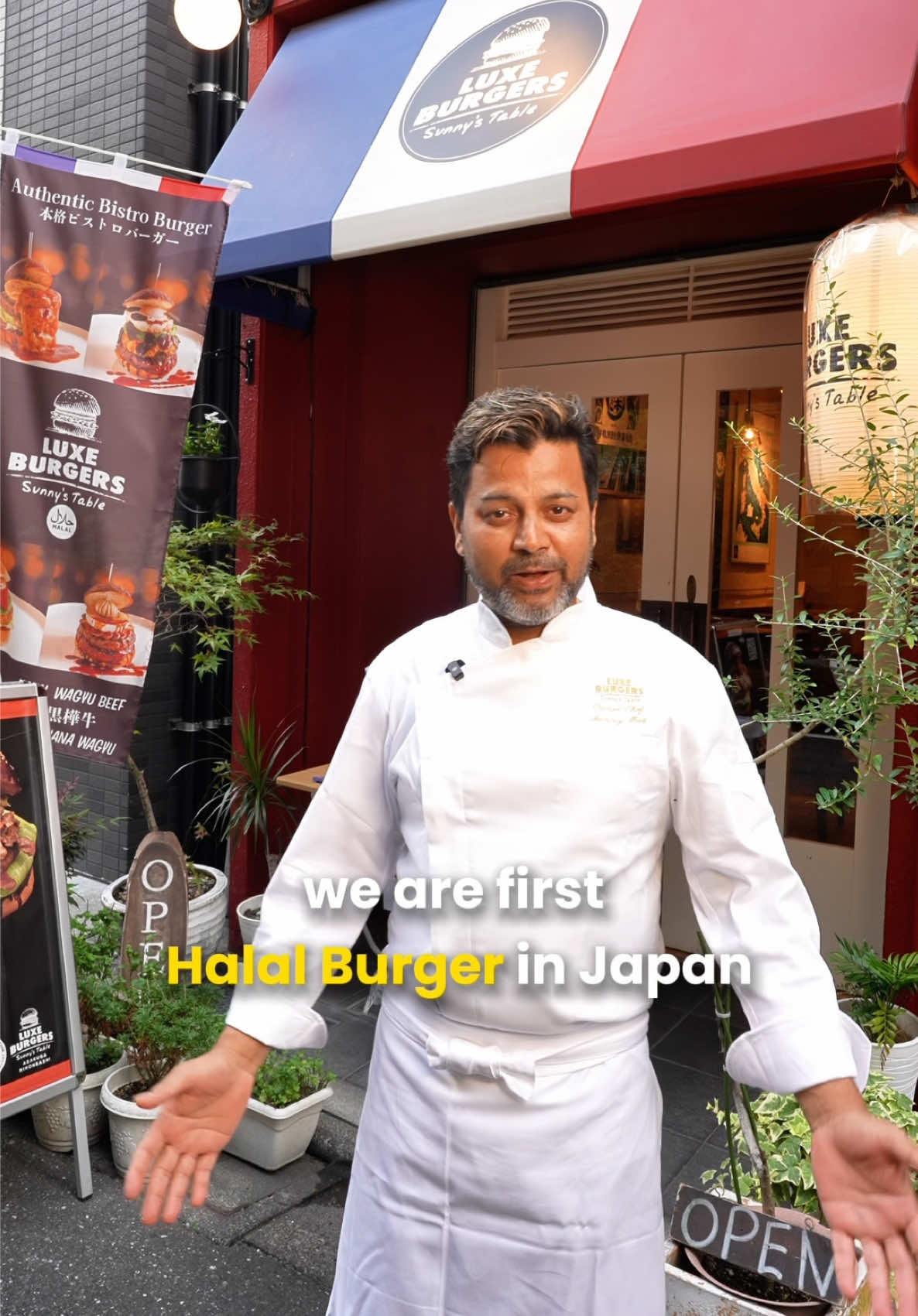 First Halal Burger Spot in Japan